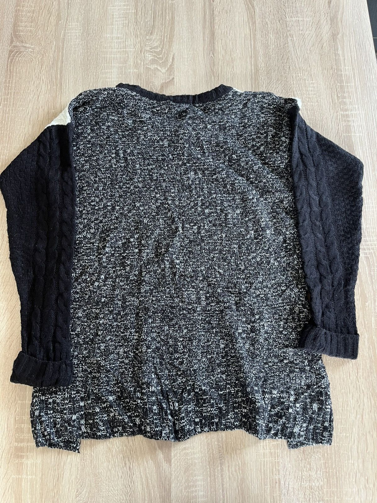 Yigal Azrouel Cut25 Twisted Cable Knit Sweater - Size L - New Size US L / EU 52-54 / 3 - 3 Thumbnail