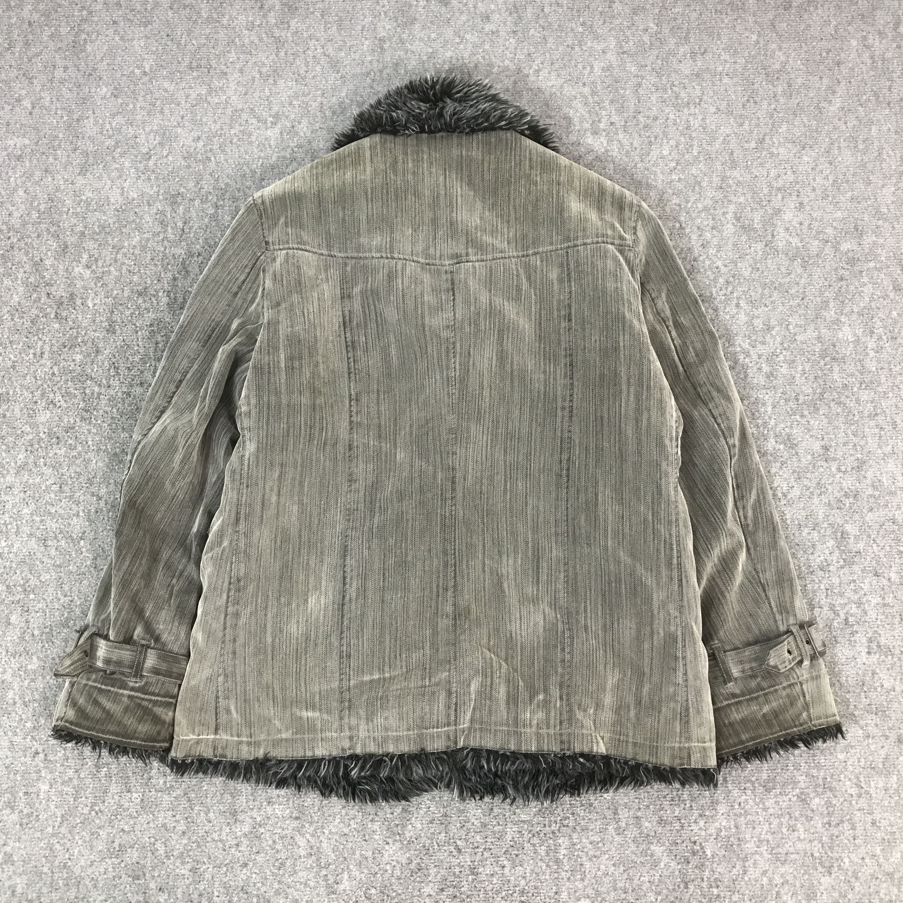 If Six Was Nine JAPANESE PAZZO DENIM STORE FUR STYLE JACKET K71B5 Size US L / EU 52-54 / 3 - 4 Thumbnail