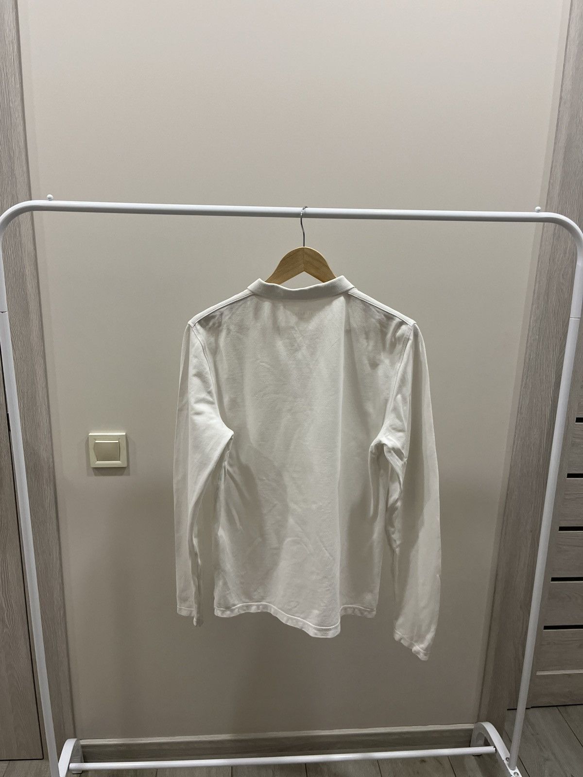 Allsaints Vintage Allsaints Y2K Rugby White Polo Longsleeve Shirt M Size US M / EU 48-50 / 2 - 3 Thumbnail