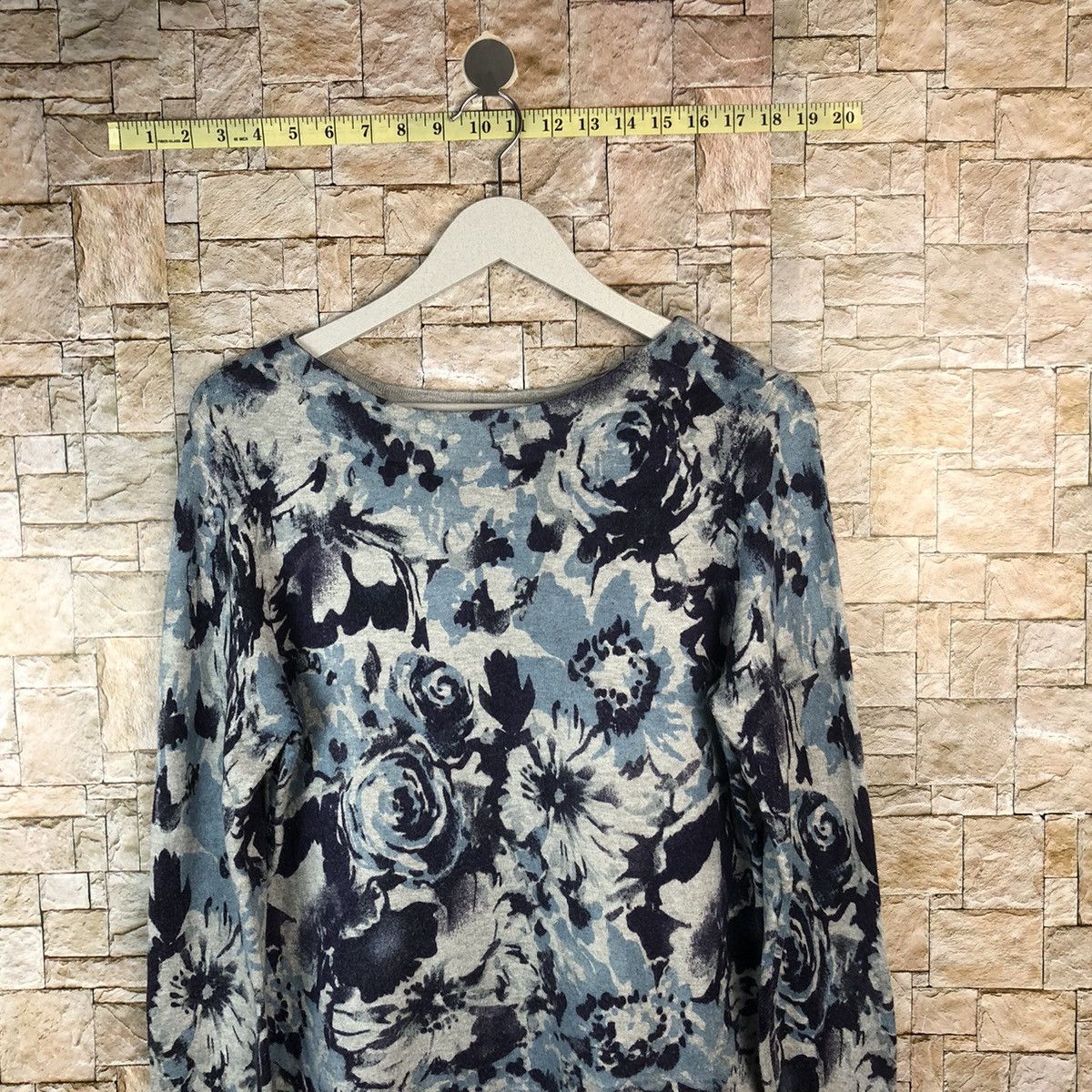 Homespun Knitwear × Japanese Brand × Vintage Doclasse Blue Knitwear #A1236 Size M / US 6-8 / IT 42-44 - 2 Thumbnail
