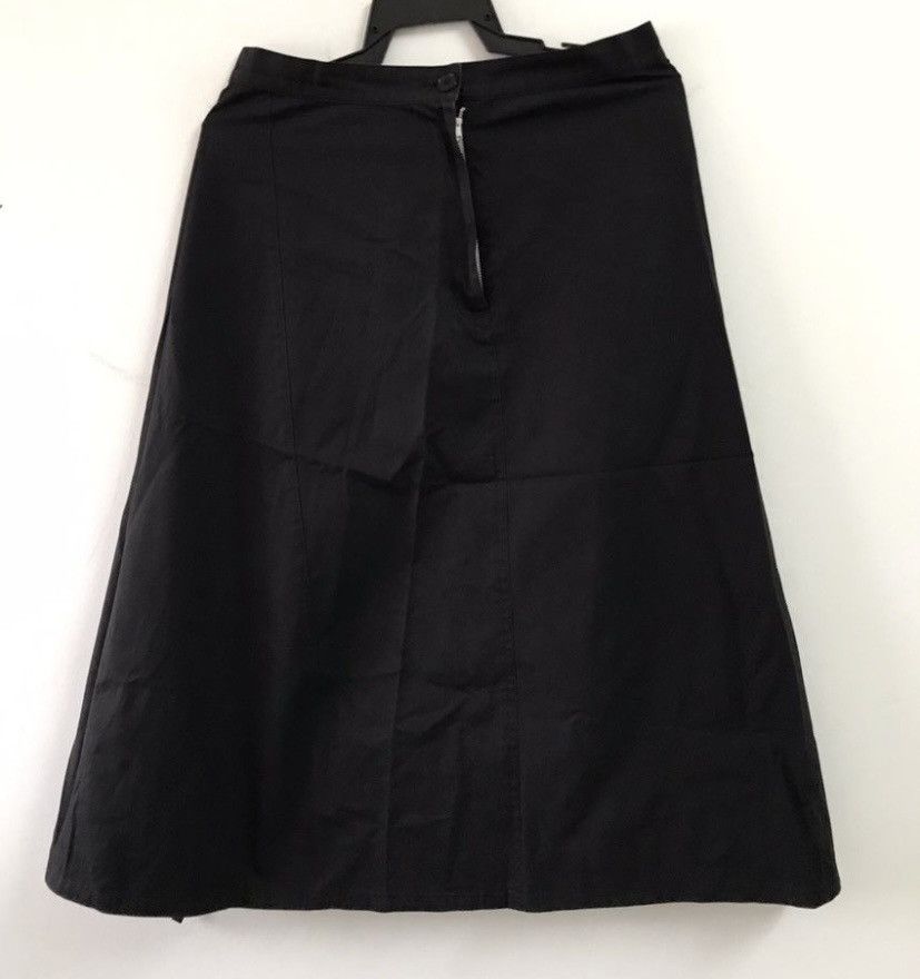 Yohji Yamamoto Yohji Yamamoto Y’s Pocket Black Skirt Size US 30 / EU 46 - 4 Thumbnail