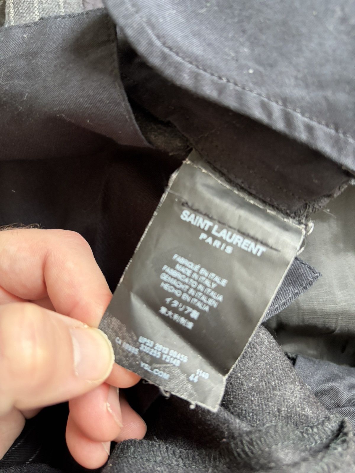 Saint Laurent Paris Saint Laurent FW13 Suit Size 34S - 18 Thumbnail