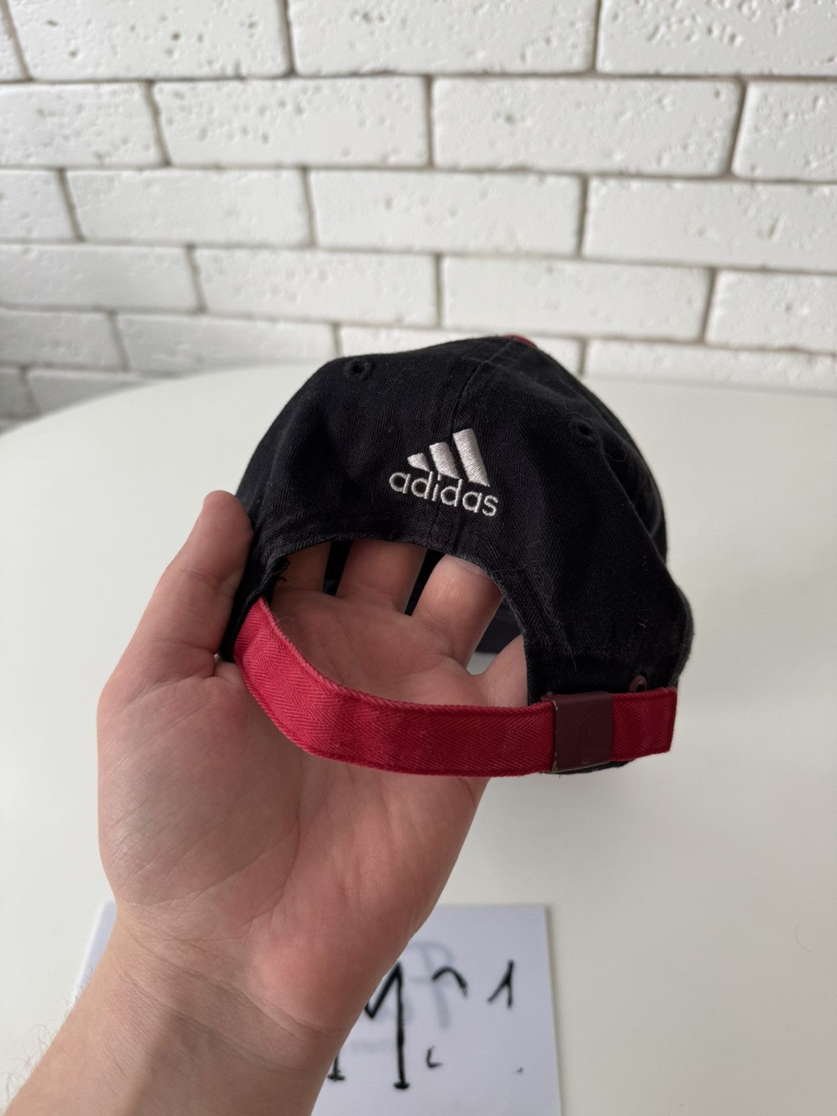 Vintage AC Milan adidas vintage cap hat Size ONE SIZE - 3 Thumbnail