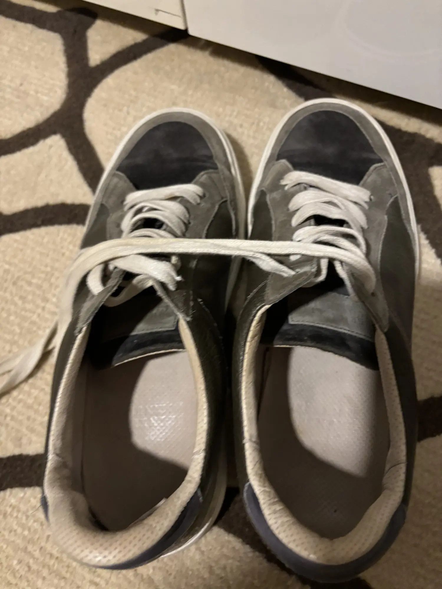 Brunello Cucinelli Leather and suede Brunello low sneakers Size US 8 / EU 41 - 1 Thumbnail