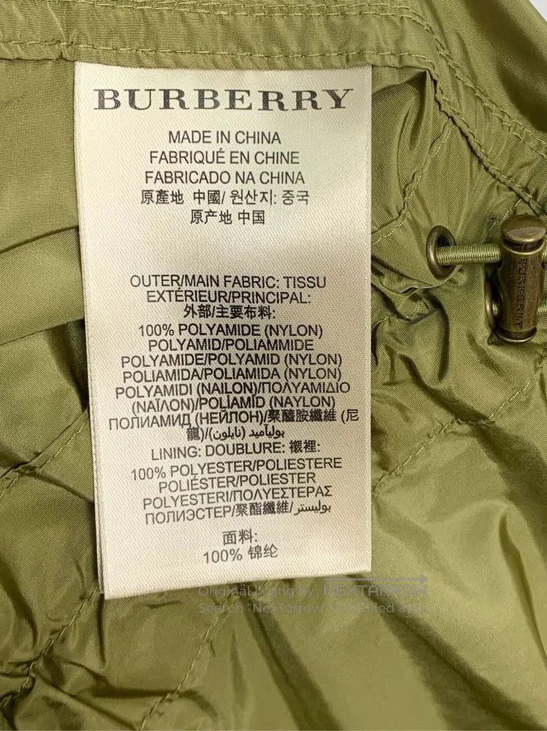 Burberry Burberry Green Hooded Jacket Coat. Size US XS / EU 42 / 0 - 7 Thumbnail