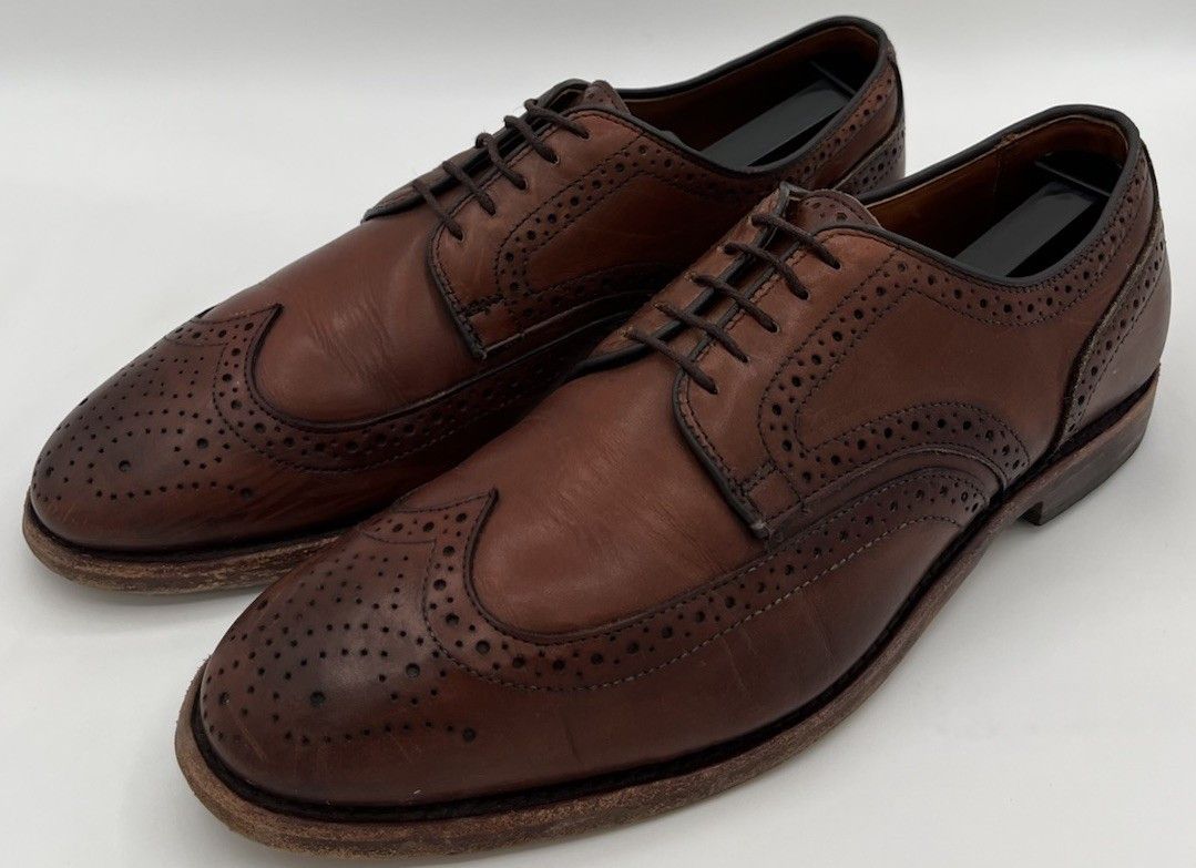 Allen Edmonds Allen Edmonds MADISON PARK Walnut Brown Leather Oxfords 9D Size US 9 / EU 42 - 1 Thumbnail