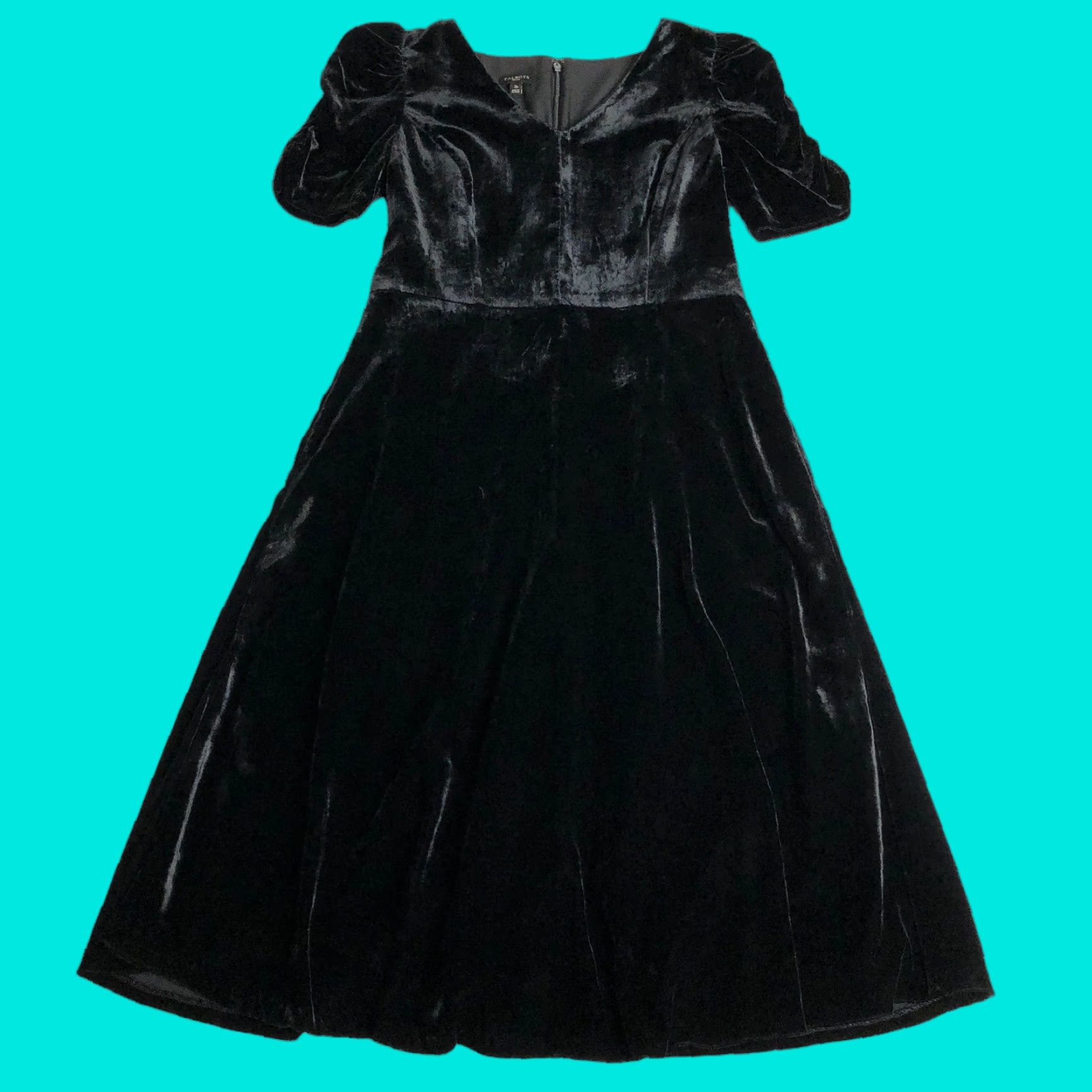 sachin and babi light blue dress Mini dress Talbots Black size 4 US in Not specified