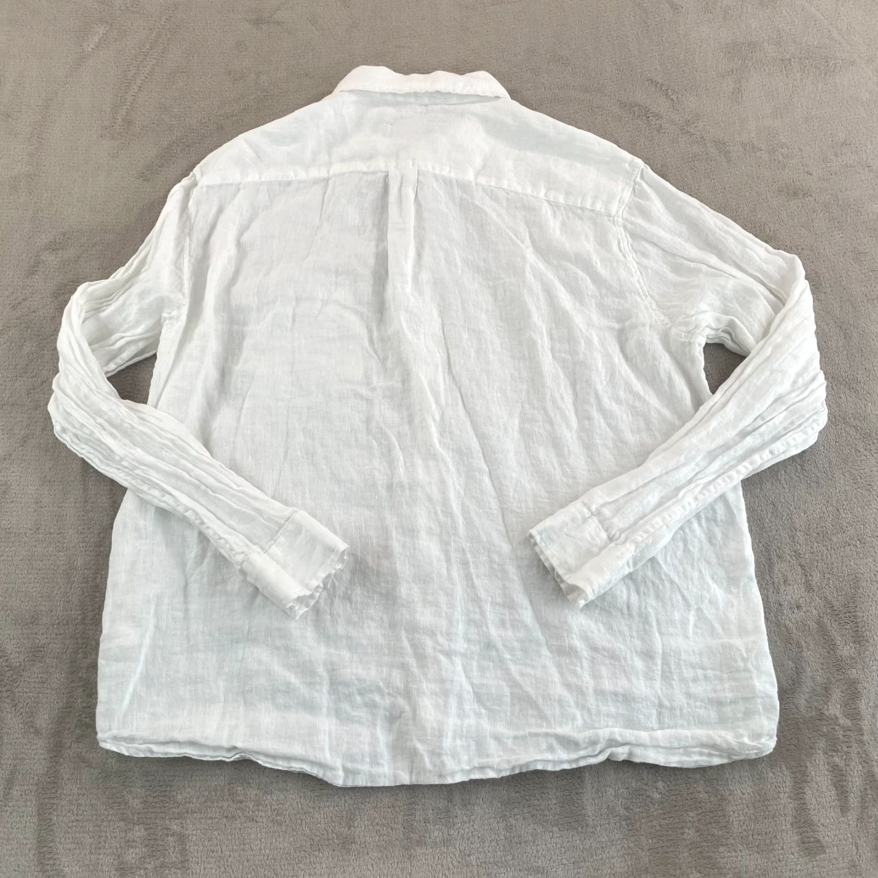 Vineyard Vines VINEYARD VINES Shirt Men XL White Linen Long Sleeve Beach NWOT Size US XL / EU 56 / 4 - 4 Thumbnail