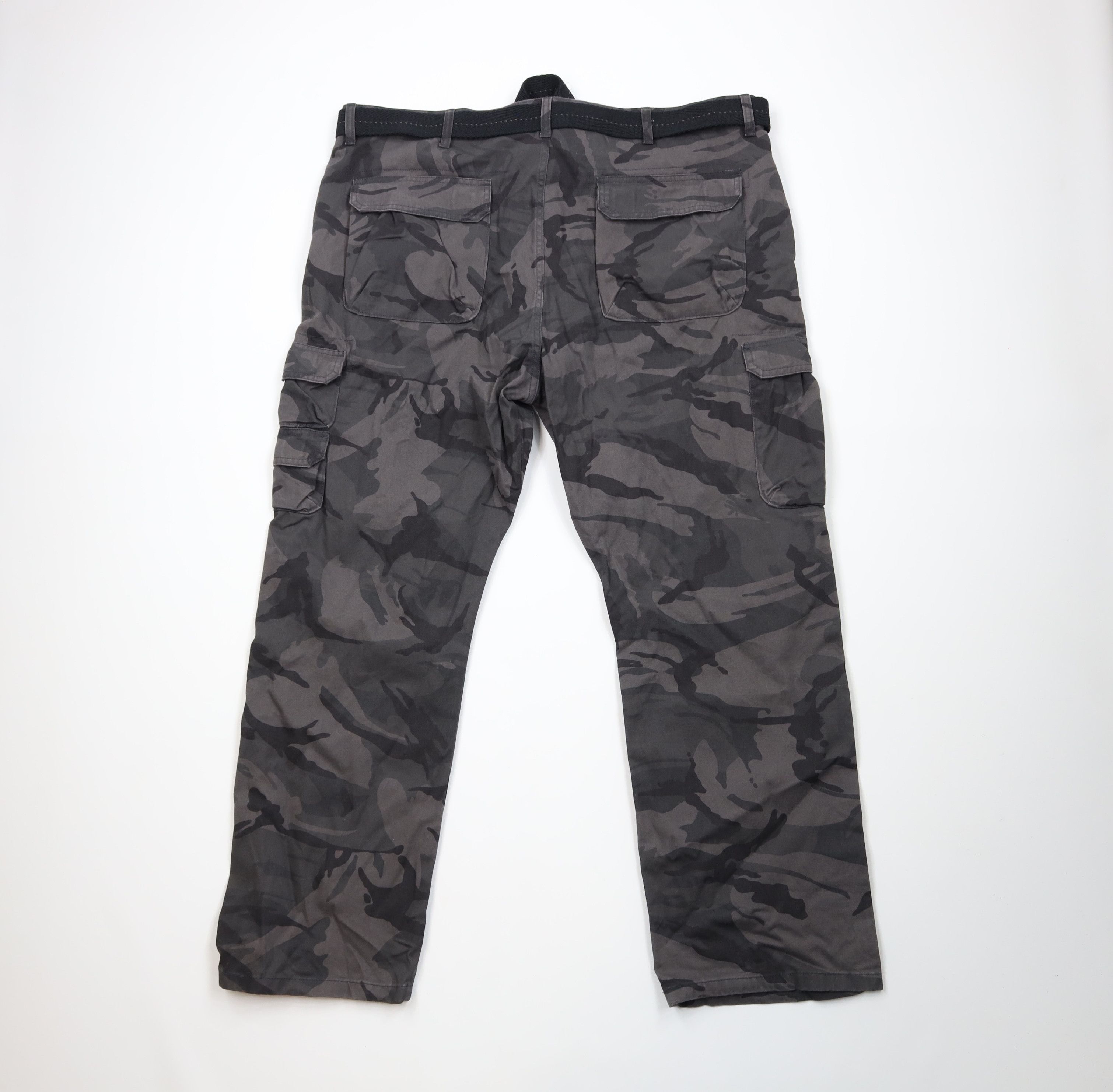 Wrangler Vintage Y2K Wrangler Belted Wide Leg Camouflage Cargo Pants Size US 44 / EU 60 - 9 Thumbnail