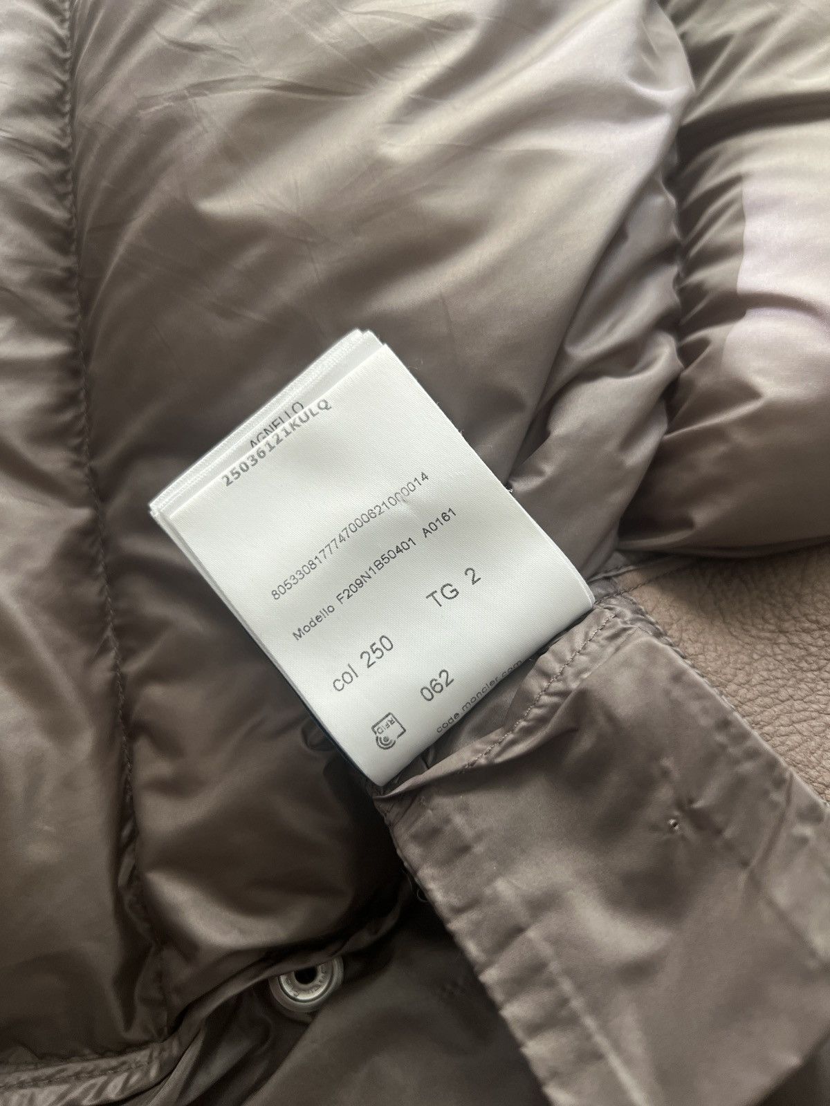 Moncler × Rick Owens Rick Owens x Moncler - Dust Shearling Coyote Jacket Size US M / EU 48-50 / 2 - 13 Thumbnail