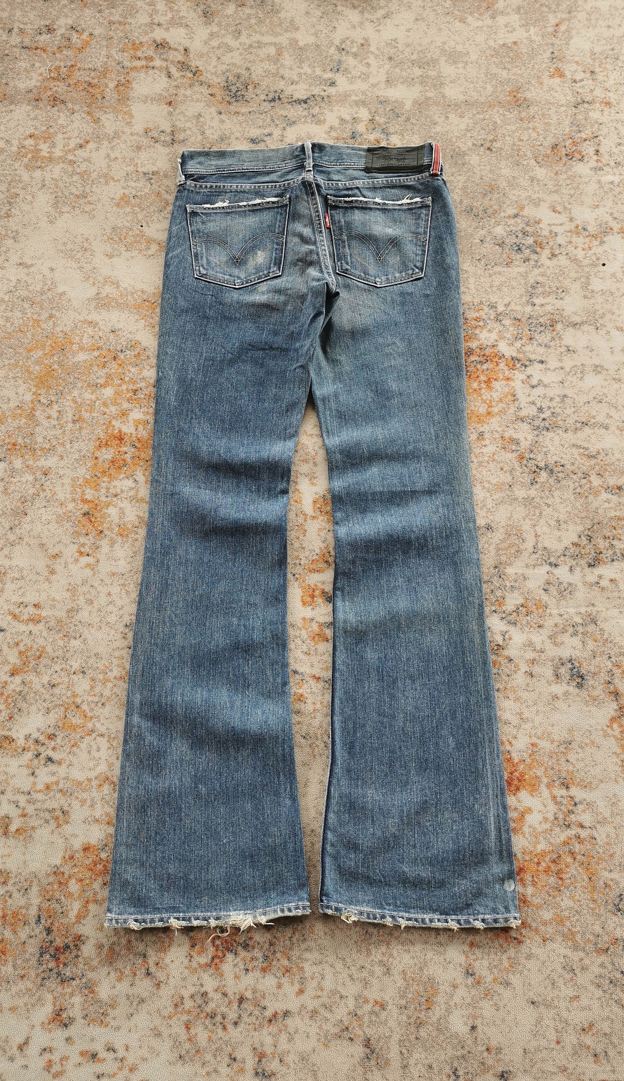 Levi's Vintage Womens Levis Redloop Bootcut Jeans Size 30" / US 8 / IT 44 - 8 Thumbnail