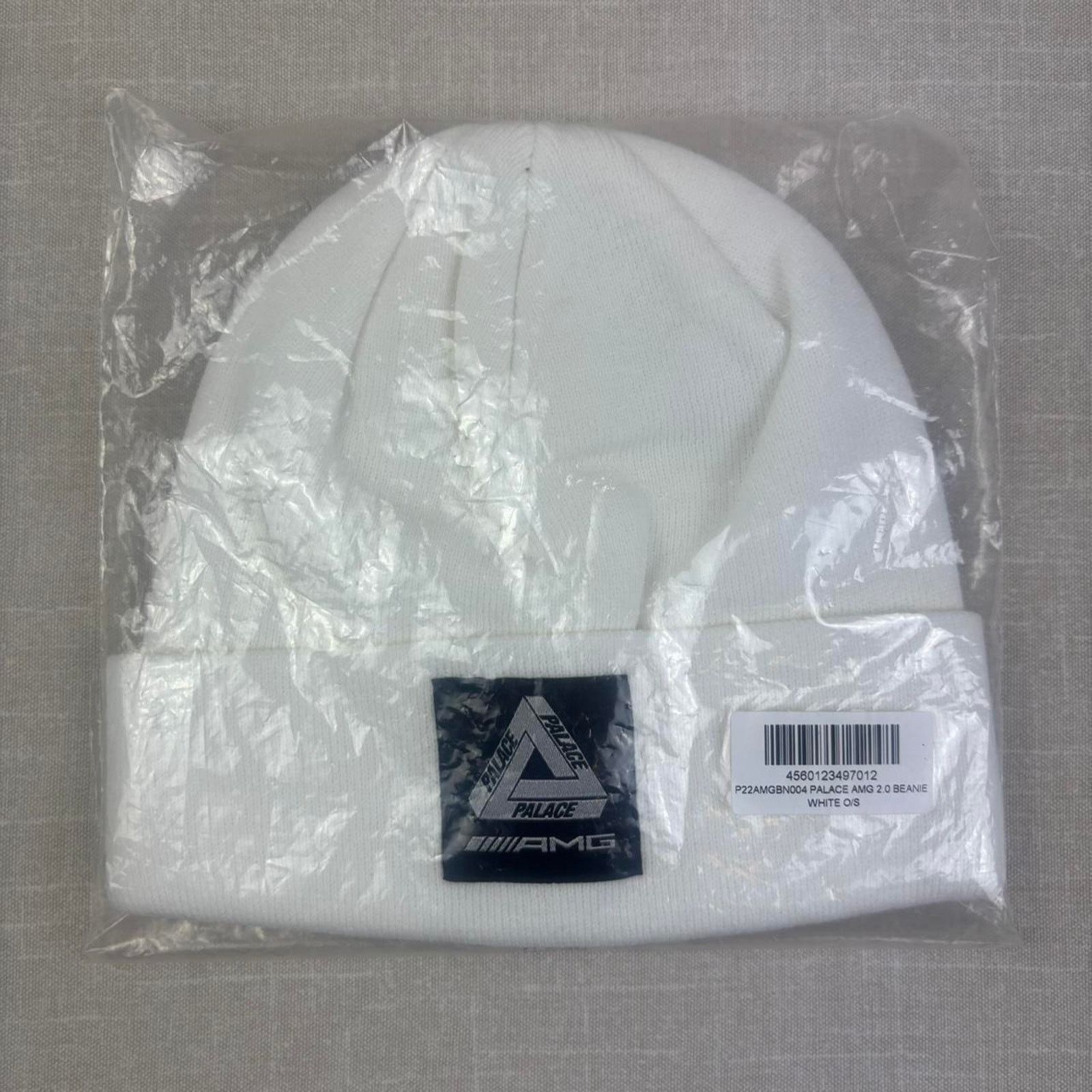 Palace Palace x AMG 2.0 Beanie “White” Size ONE SIZE - 3 Thumbnail