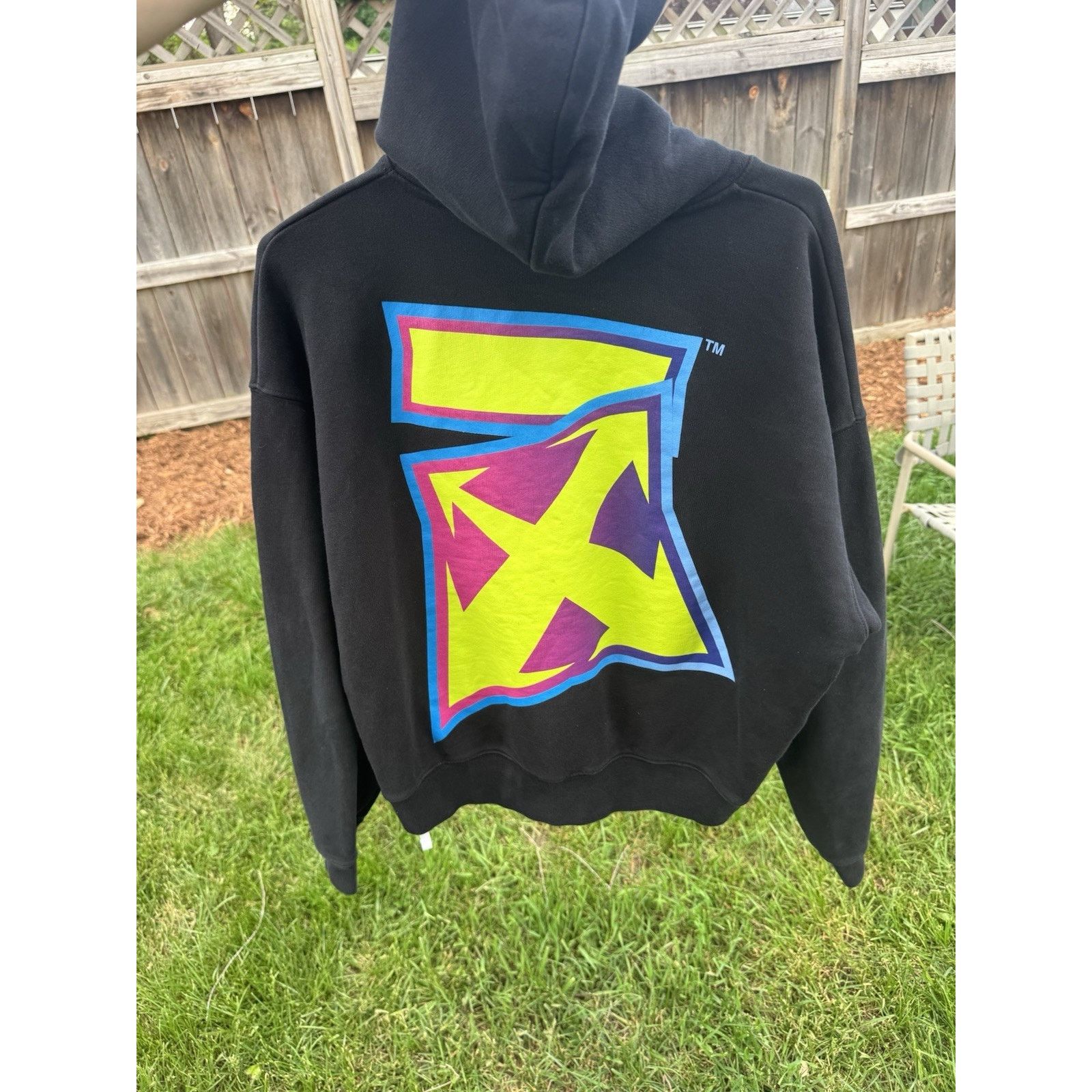 Off-White Off-White Thunder Hoodie Size Extra Small Fits Small-Medium Size US XS / EU 42 / 0 - 3 Thumbnail