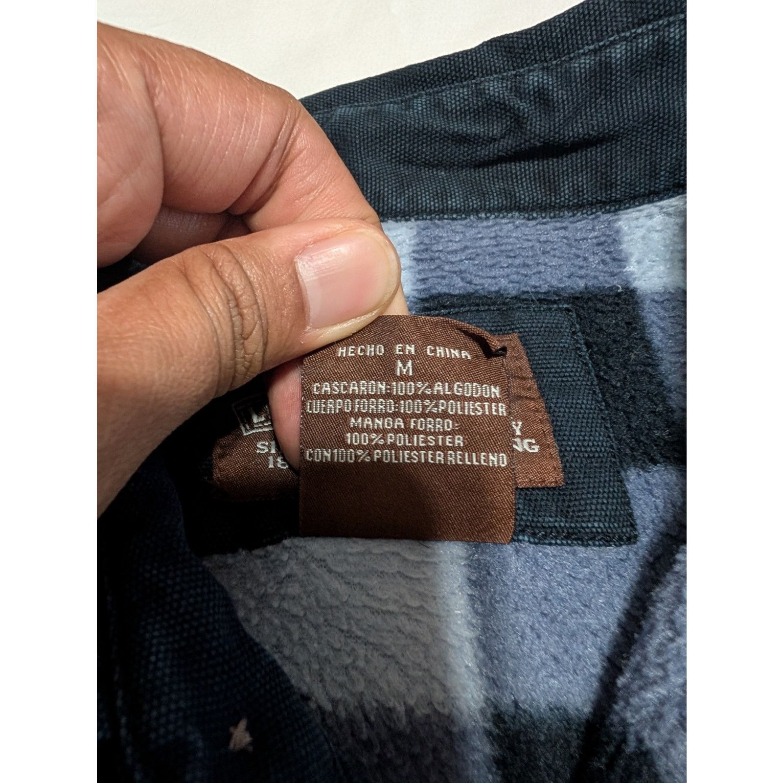 Levi's Levi Strauss & Co Heavy Weight Lined Flannel Button Shirt Size US M / EU 48-50 / 2 - 4 Thumbnail