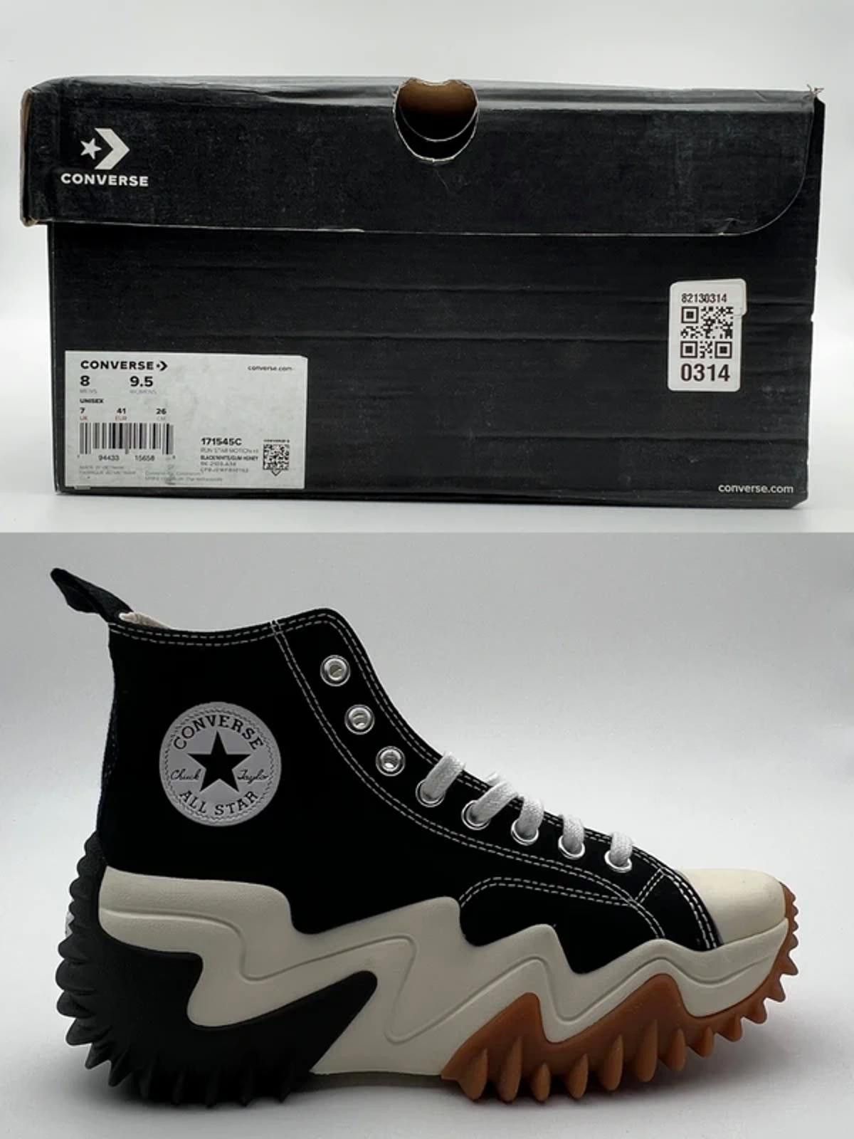 Converse Converse Run Star Hike Platform Black/White/Gum - 171545C Size US 9 / IT 39 - 7 Thumbnail