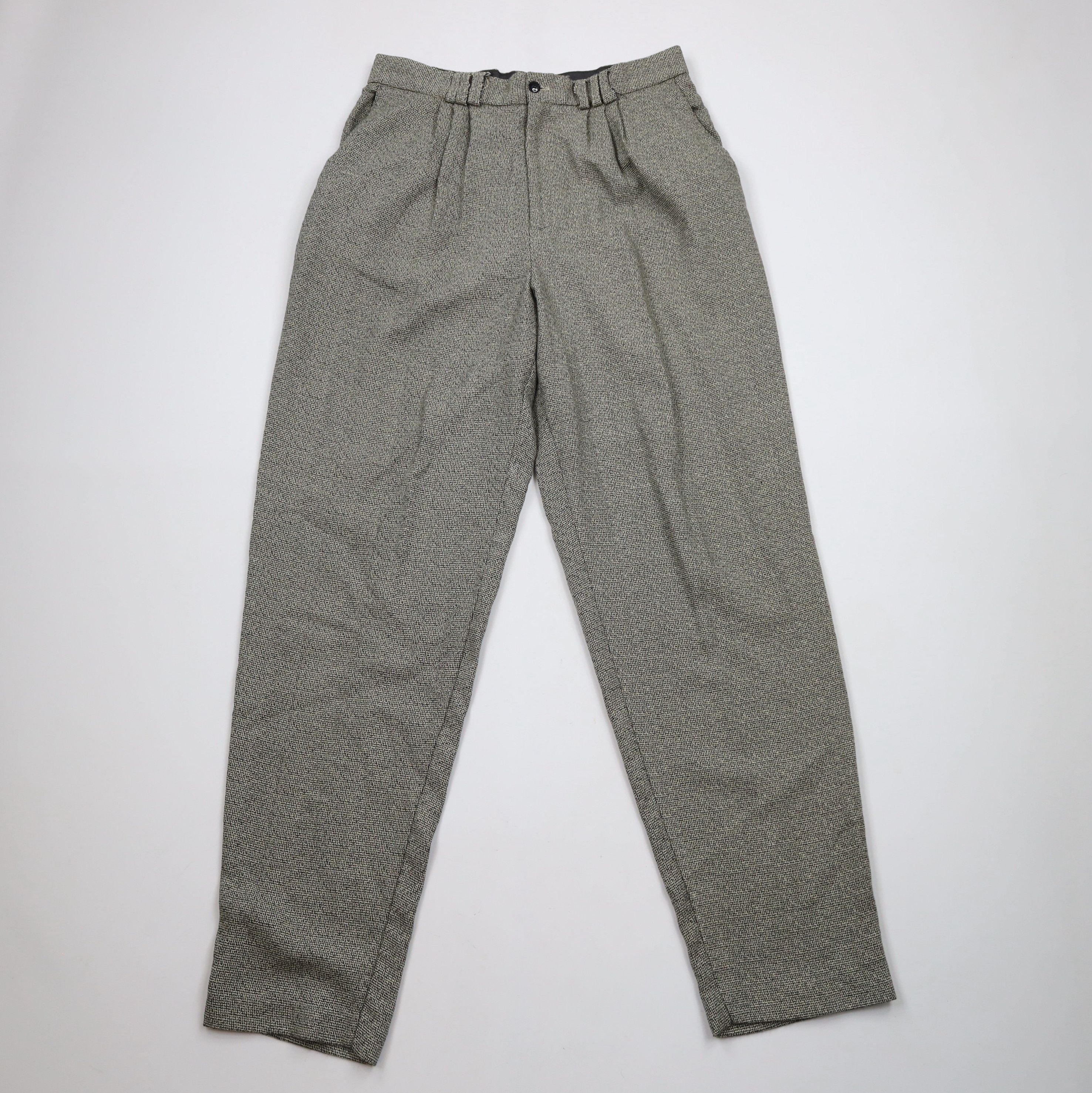 Vintage Vintage 80s Streetwear Pleated High Waisted Chino Pants USA Size US 32 / EU 48 - 1 Thumbnail