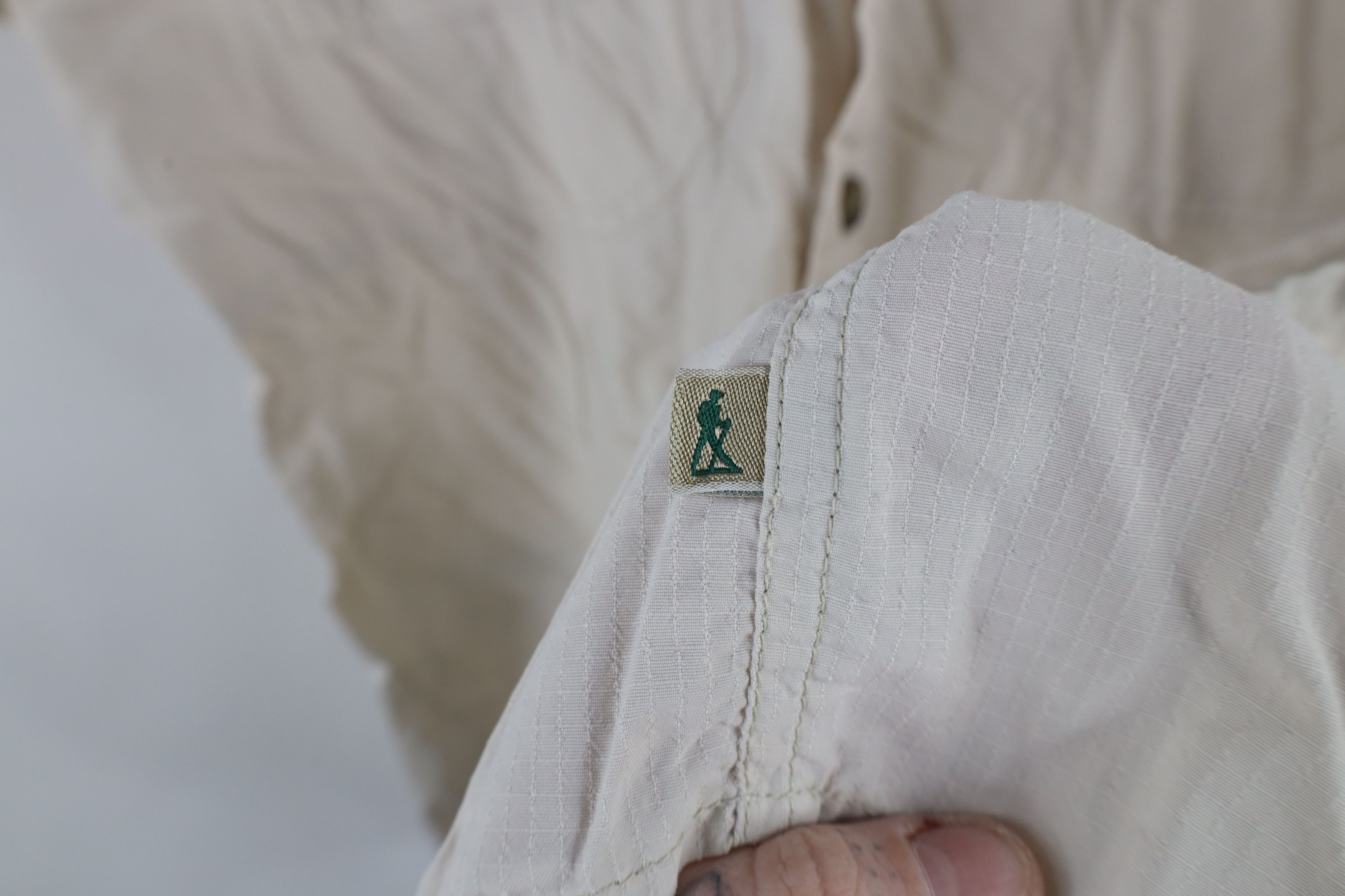 Royal Robbins × Vintage Vintage 90s Royal Robbins Ripstop Short Sleeve Button Shirt Size US S / EU 44-46 / 1 - 7 Thumbnail