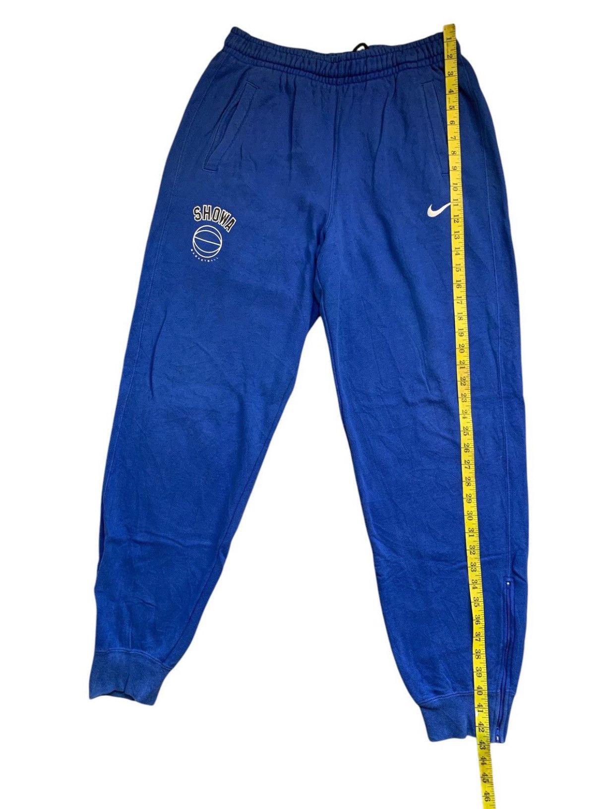 Nike Rare Design Vintage Nike Showa Basketball Jogger pants Size US 30 / EU 46 - 13 Thumbnail