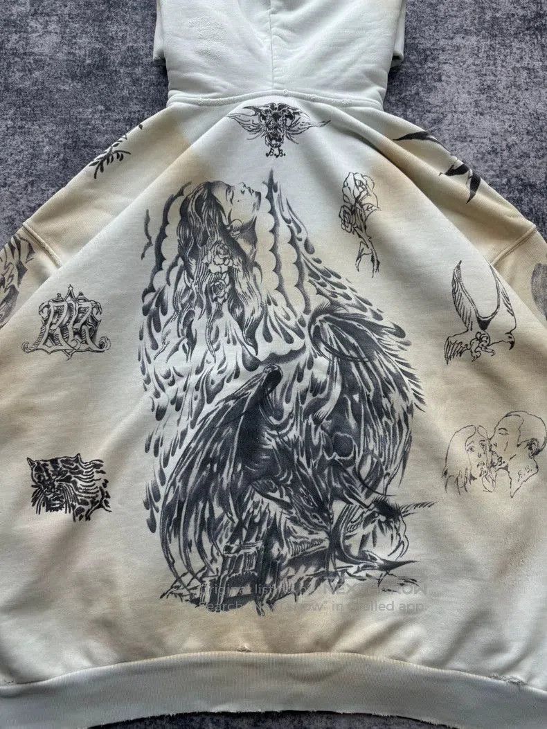 Balenciaga Balenciaga Tattoo Graffiti Zip Jacket. Size US L / EU 52-54 / 3 - 5 Thumbnail