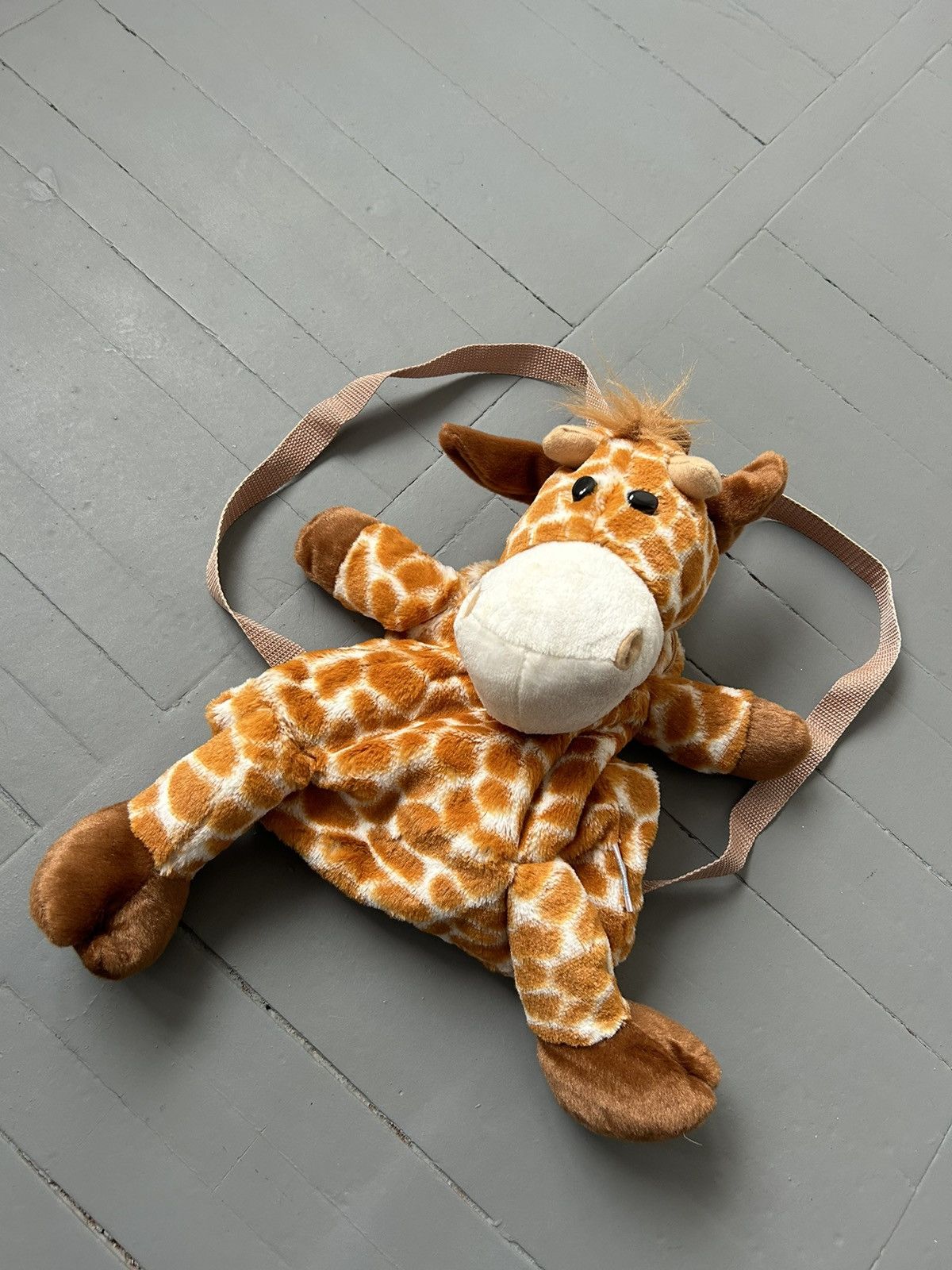 Japanese Brand × Vintage Animal backpack giraffe Size ONE SIZE - 2 Thumbnail