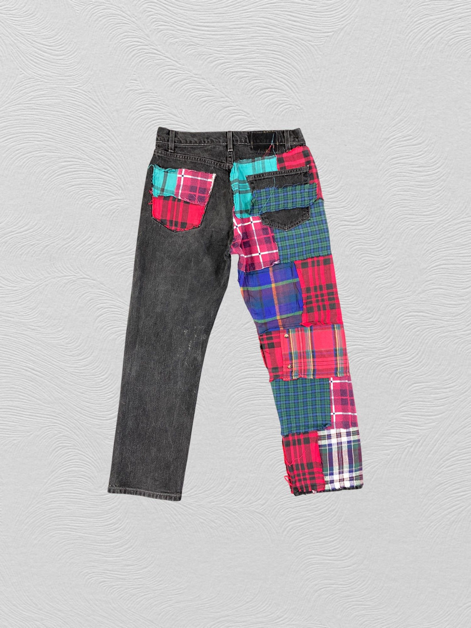 Kapital Vintage Levis Patchwork Jeans 32x28.5 Denim - JN3214 Size US 32 / EU 48 - 1 Thumbnail