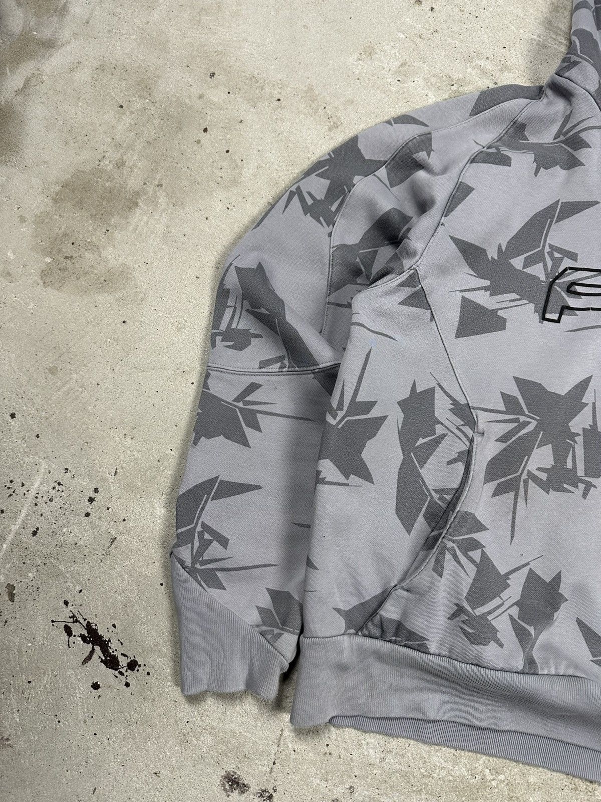 Nike Vintage Y2K Nike Air Grey Boxy Fit Hoodie Sweatshirt Swoosh Size US M / EU 48-50 / 2 - 7 Thumbnail