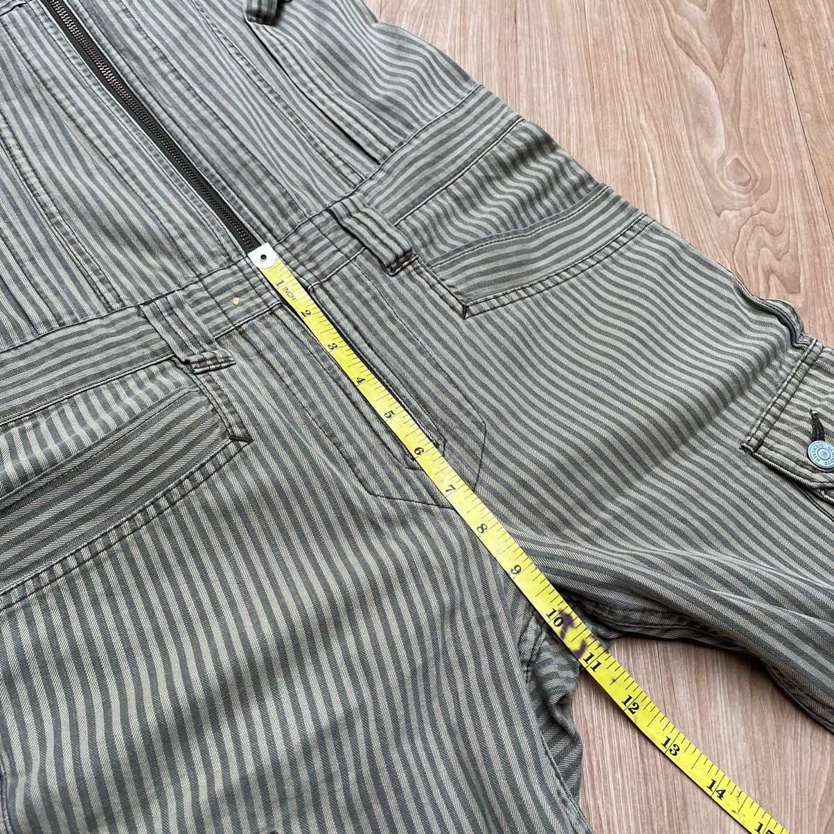 Hysteric Glamour × Japanese Brand Vintage Hysteric Glamour Jumpsuits overalls Hickory Stripe Size US 32 / EU 48 - 18 Thumbnail