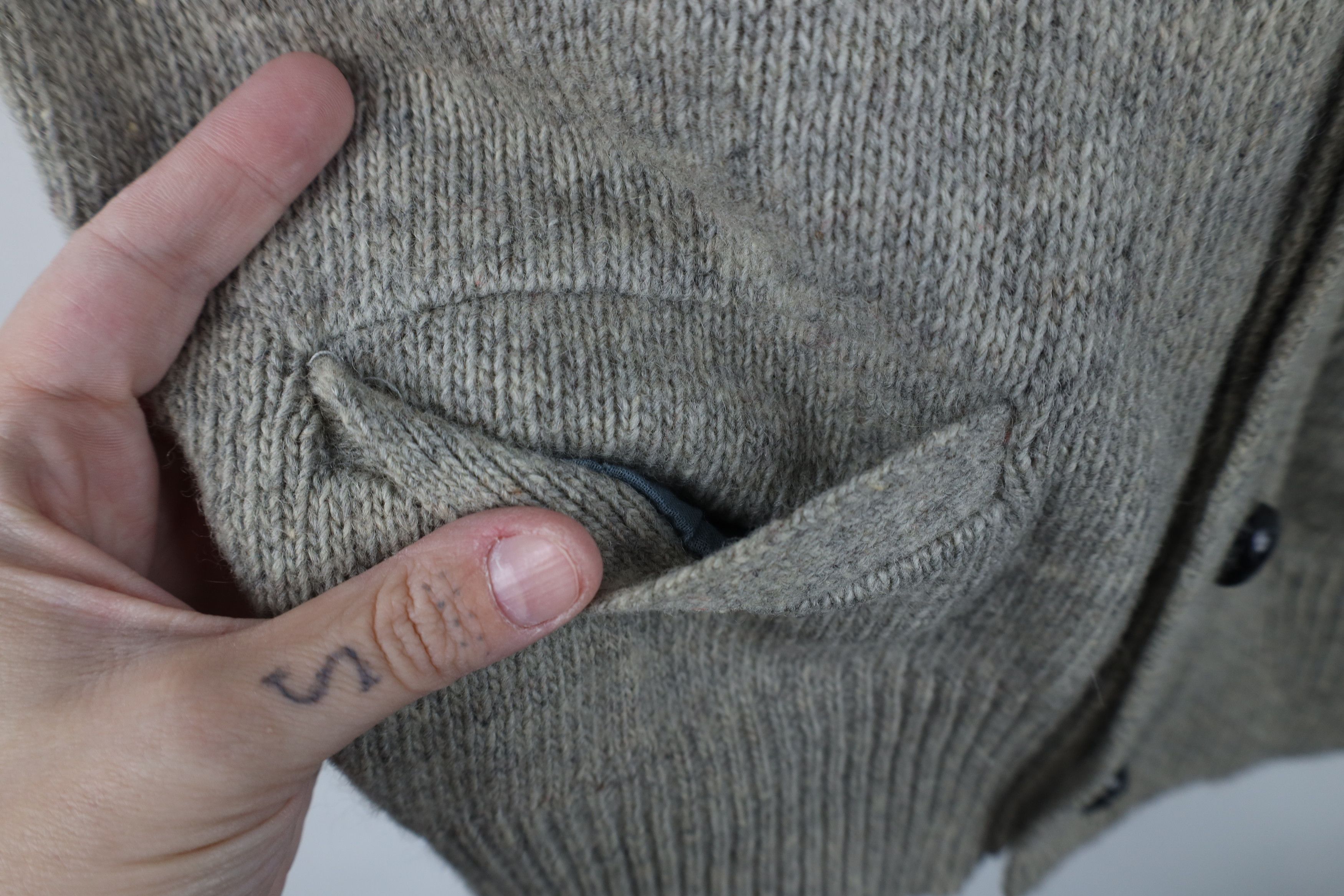 Vintage Vintage 50s 60s Streetwear Cardigan Sweater Vest USA Gray Size US M / EU 48-50 / 2 - 6 Thumbnail