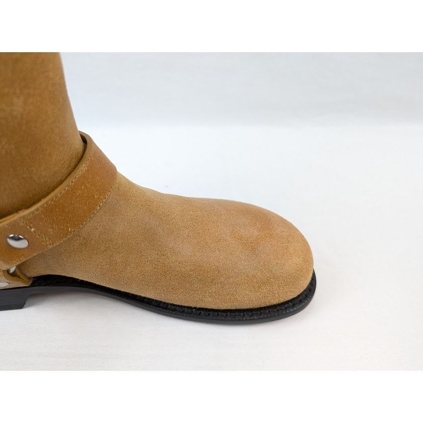 Loewe o1rshd1 Campo Biker Boots in Brown Size US 8 / EU 41 - 13 Thumbnail