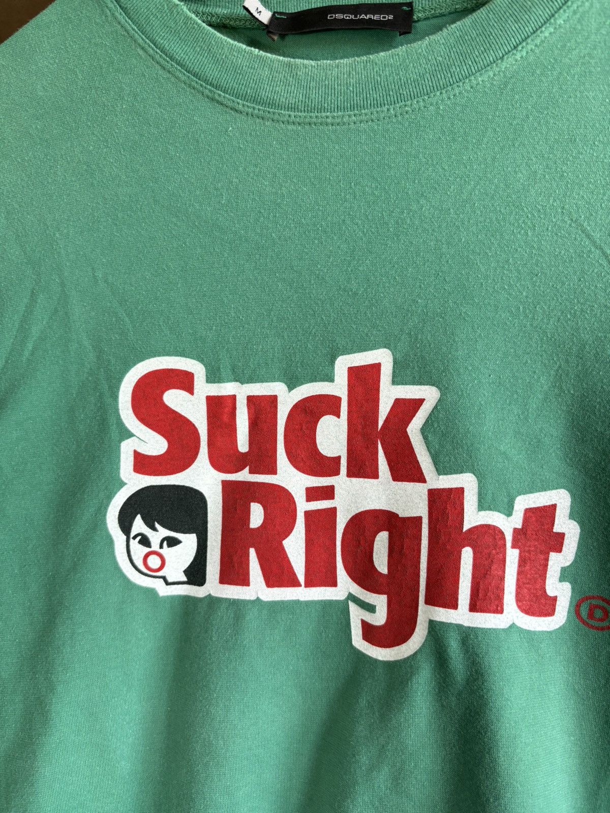 Other Disquared2 FW 2002 Suck Right Top Longsleeve Archive Unique Size US M / EU 48-50 / 2 - 2 Thumbnail