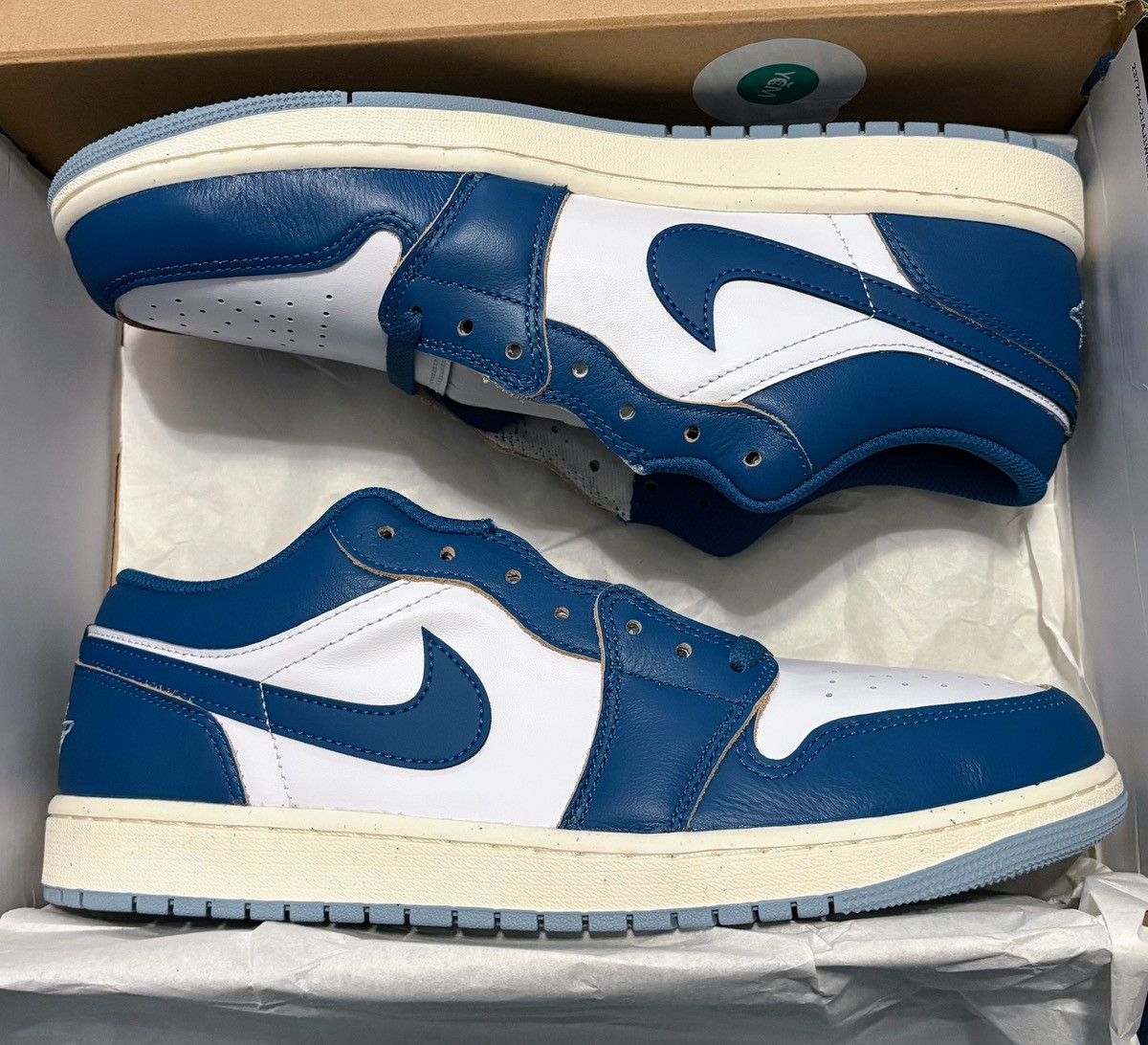 Jordan Brand New/Never Worn 11.5M Jordan 1 Low SE ‘Industrial Blue’ Size US 11.5 / EU 44-45 - 1 Thumbnail