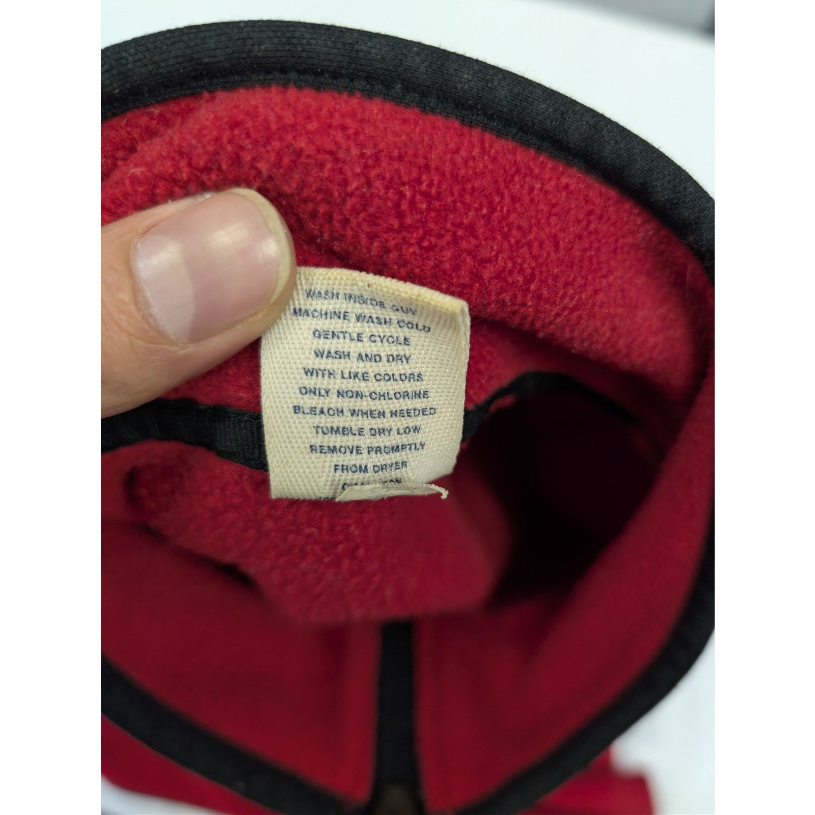 Old Navy o1rshd1 Fleece Quarter-Zip Pullover Jacket in Red Size US XL / EU 56 / 4 - 18 Thumbnail