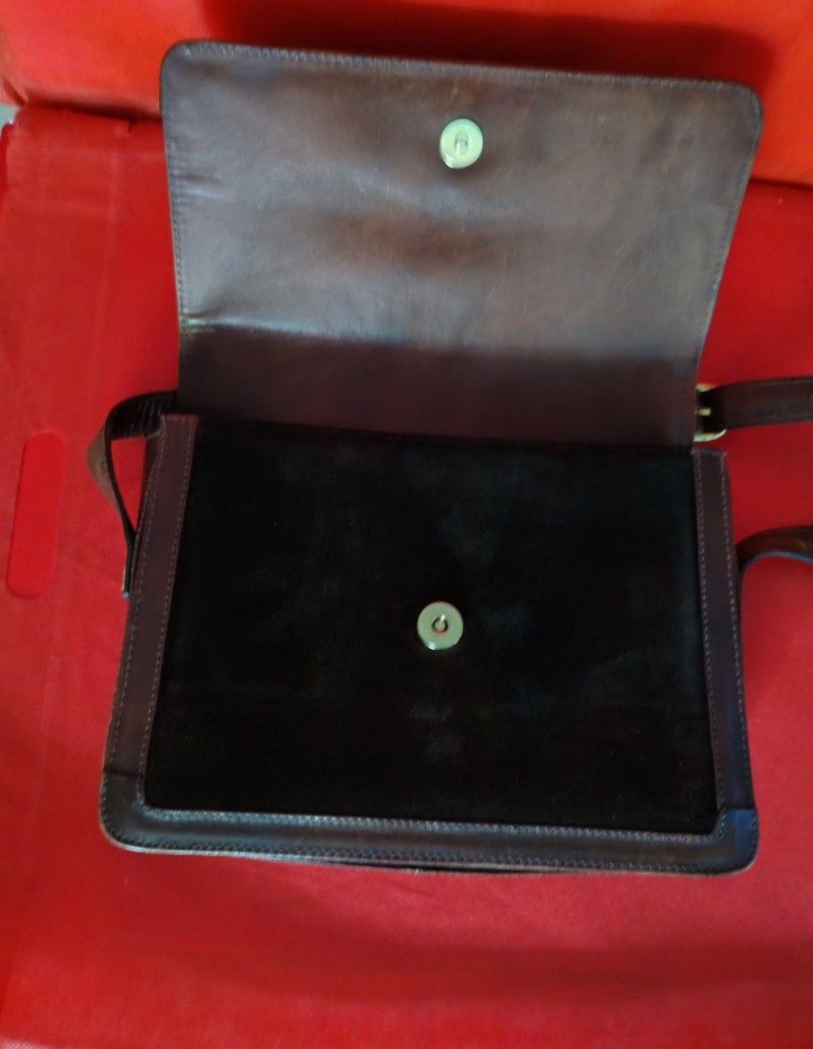 Lanvin Authentic Vintage Lanvin Leather Messenger Bag Size ONE SIZE - 6 Thumbnail