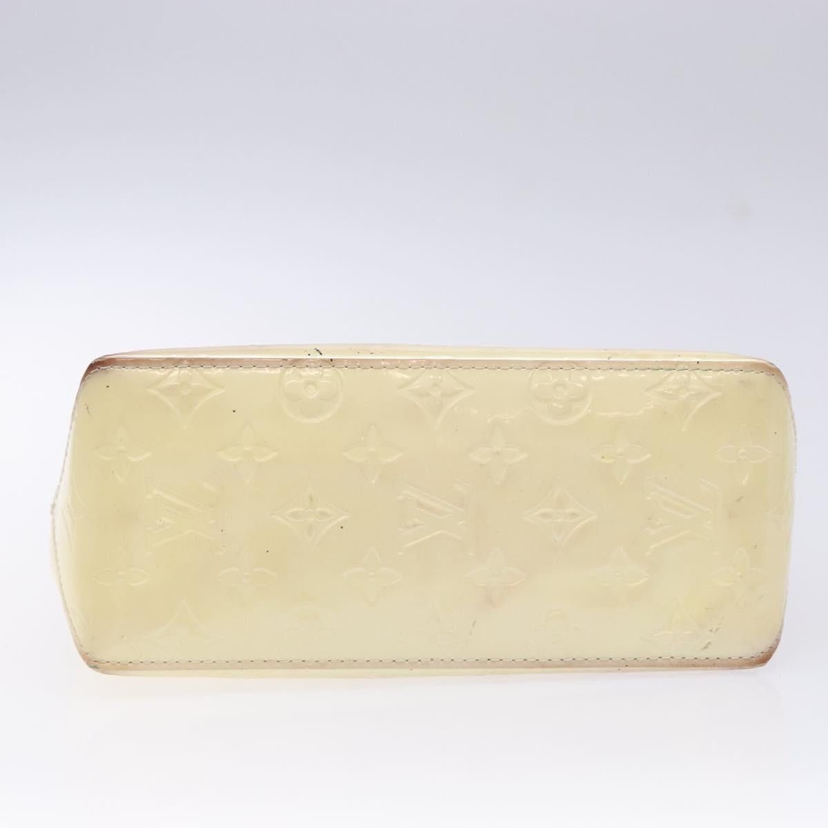 Louis Vuitton LOUIS VUITTON Monogram Vernis Reade PM Hand Bag Perle M91336 Size ONE SIZE - 9 Thumbnail