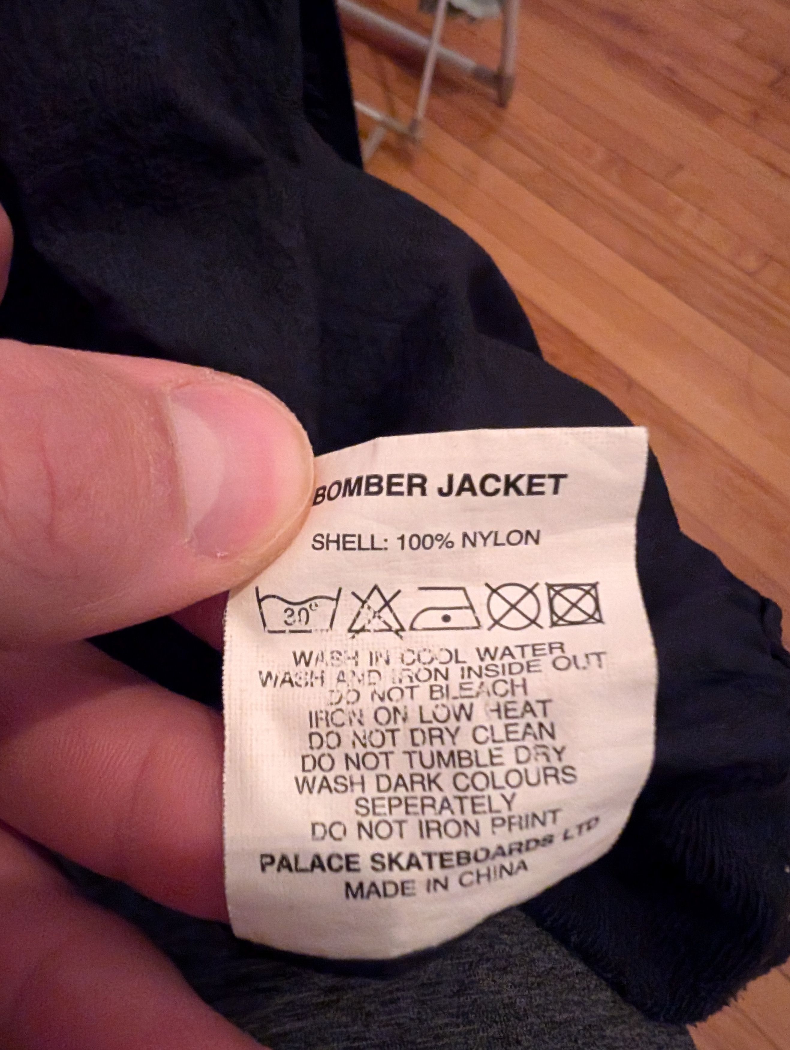 Palace Palace Nylon Bomber Jacket Size US L / EU 52-54 / 3 - 6 Thumbnail