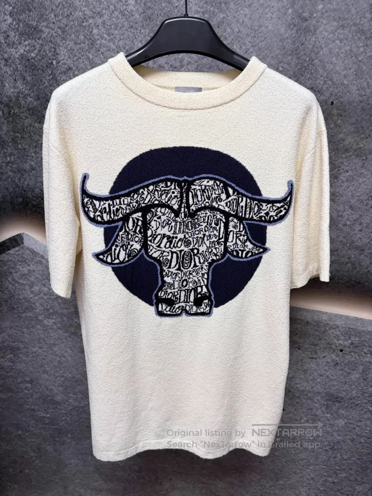 Dior Multi Color Bull Head Short Sleeve Knit Shirt. Size US M / EU 48-50 / 2 - 1 Thumbnail