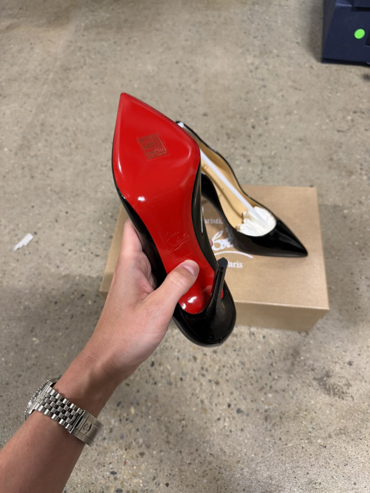 Christian Louboutin Christian Louboutin Hot Chick Heels NEW 1000$ Size US 7 / IT 37 - 6 Thumbnail