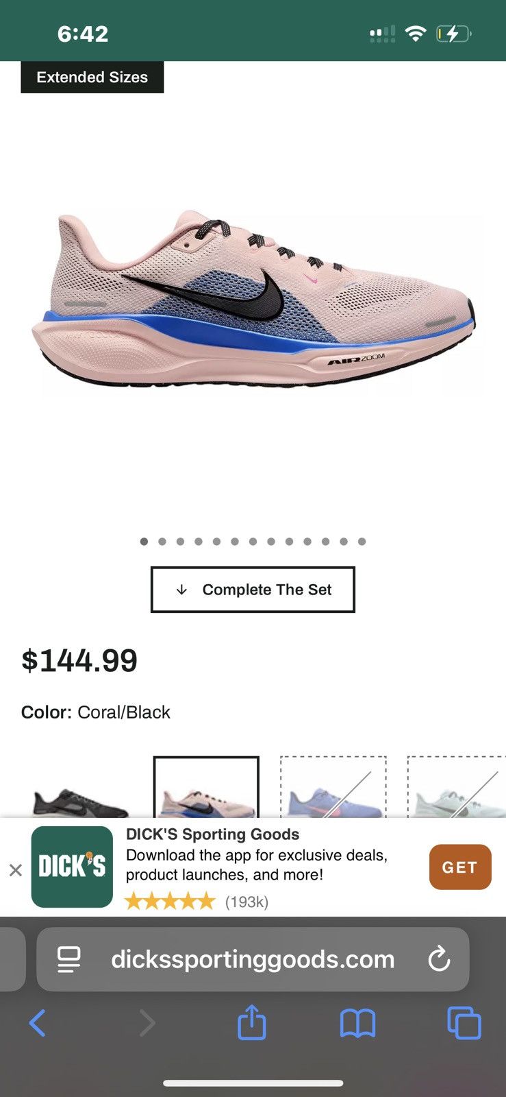 Nike Nike Air Zoom Pegasus 41 Size US 11 / EU 44 - 8 Thumbnail