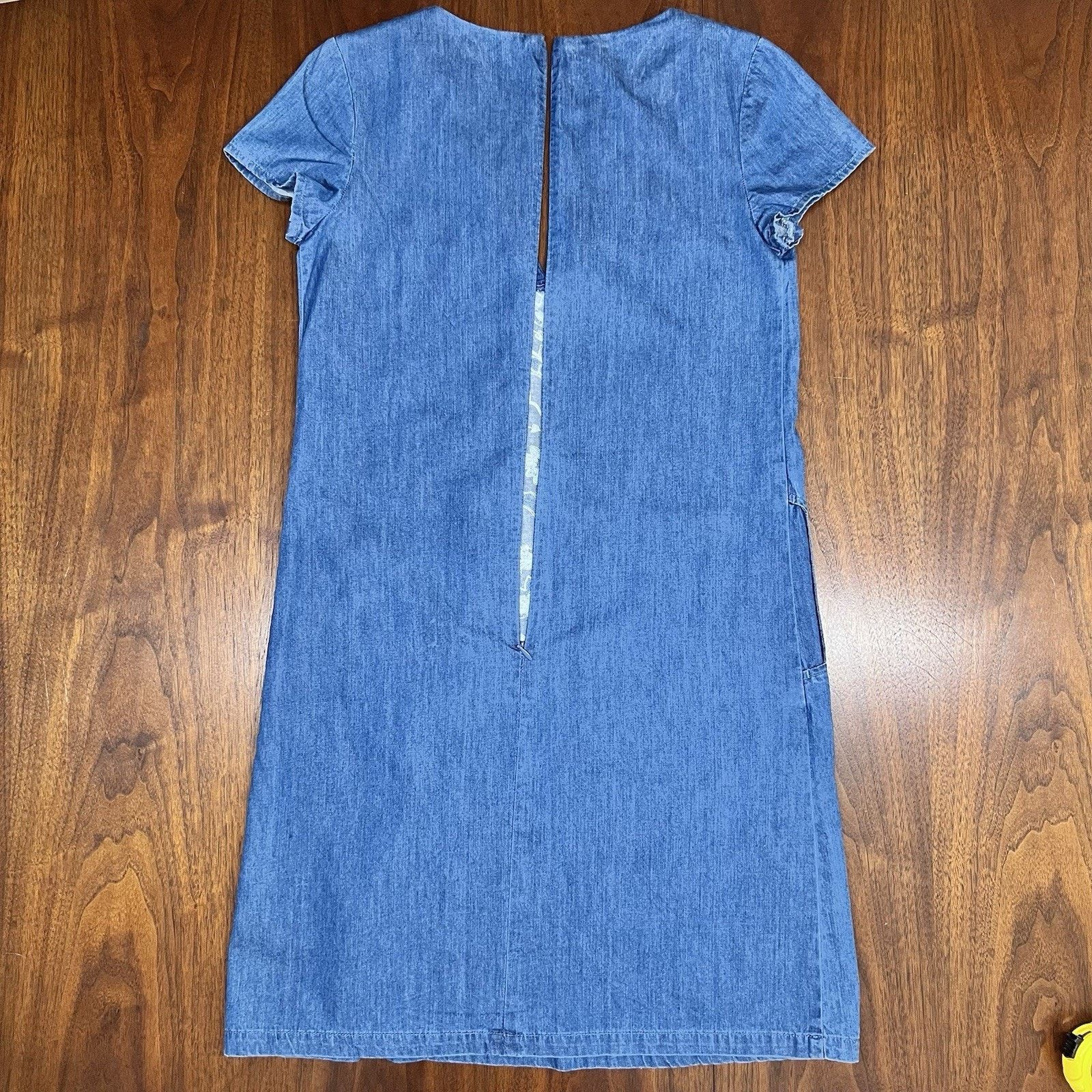 Pendleton $169 Pendleton Shirt Dress XXS Tala Embroidered Denim Size XXS / US 00 / IT 34 - 2 Thumbnail