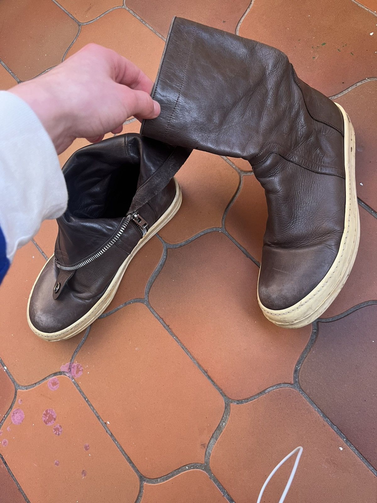 Rick Owens Rick owens creeper boots fw16 cyclops Size US 7 / EU 40 - 6 Thumbnail