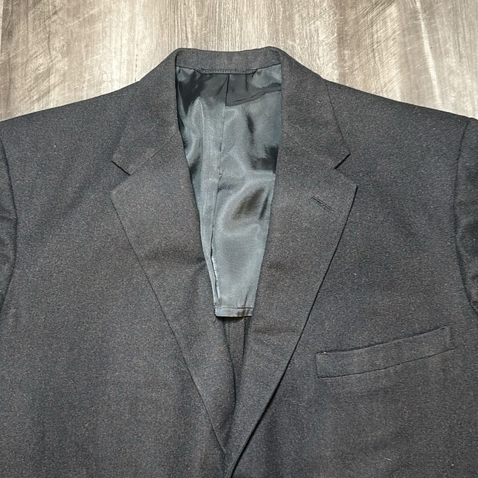 Hart Schaffner Marx Hart Schaffner Marx Vintage Eton Flannel Sport Coat - 42L Size 42L - 6 Thumbnail