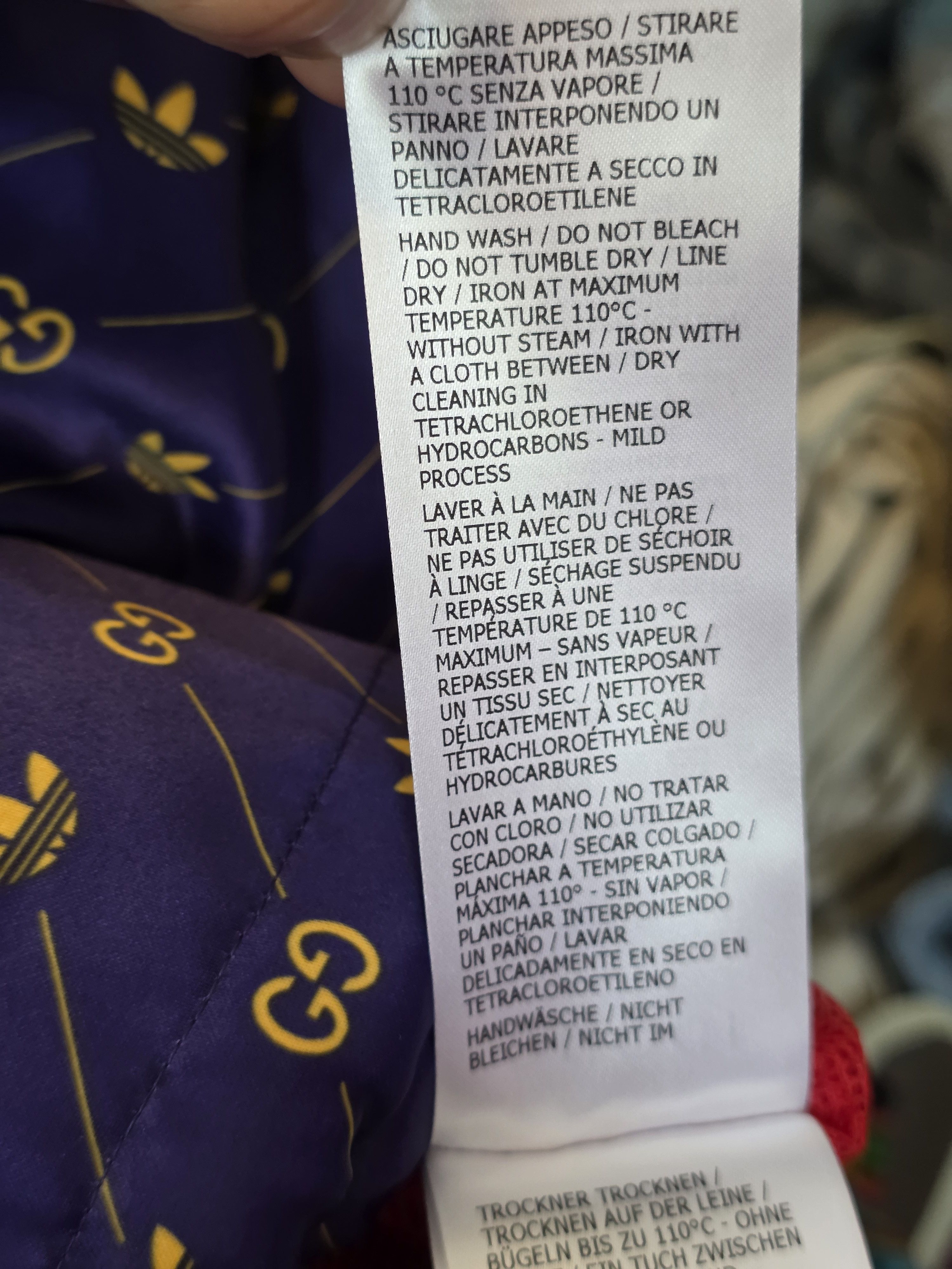 Adidas × Gucci Trefoil print jacket Size US M / EU 48-50 / 2 - 15 Thumbnail