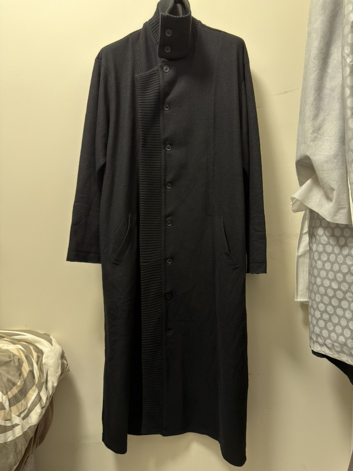 Yohji Yamamoto Yohji Yamamoto Layered wool blend coat Size US M / EU 48-50 / 2 - 5 Thumbnail