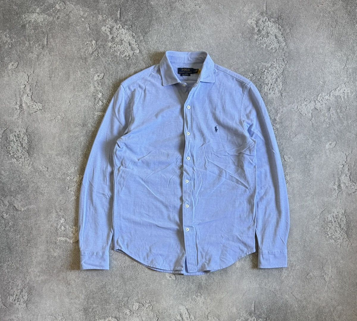 Polo Ralph Lauren Polo Ralph Lauren M knit oxford shirt button up long sleeve Size US M / EU 48-50 / 2 - 6 Thumbnail