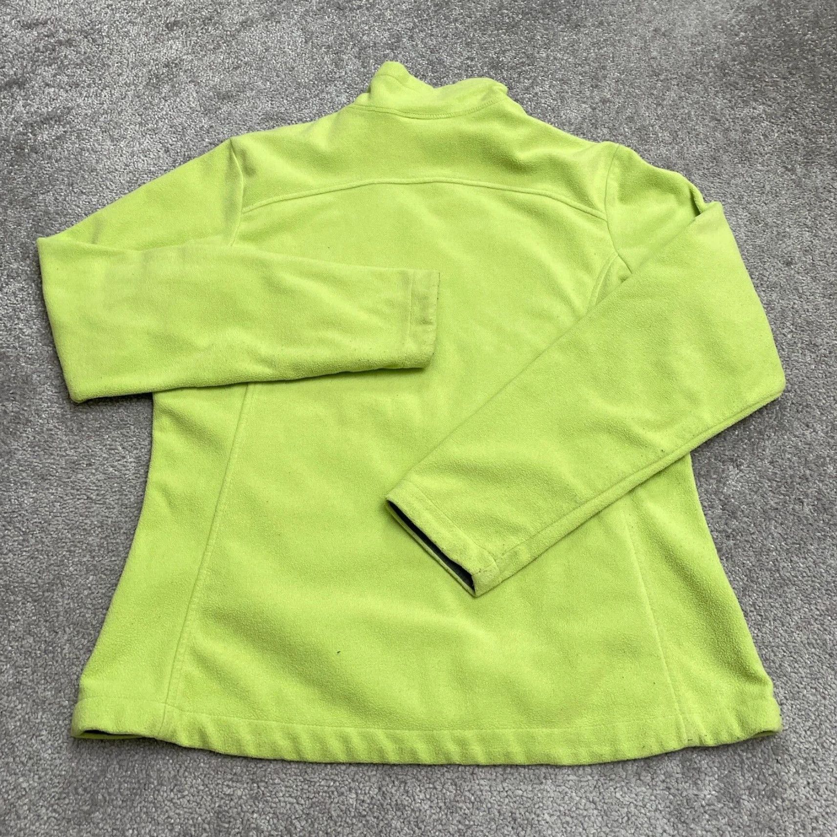 Vintage REI Fleece Jacket Women L Apple Green Full Zip Pockets Outdoor Hiking Casual Size L / US 10 / IT 46 - 2 Thumbnail