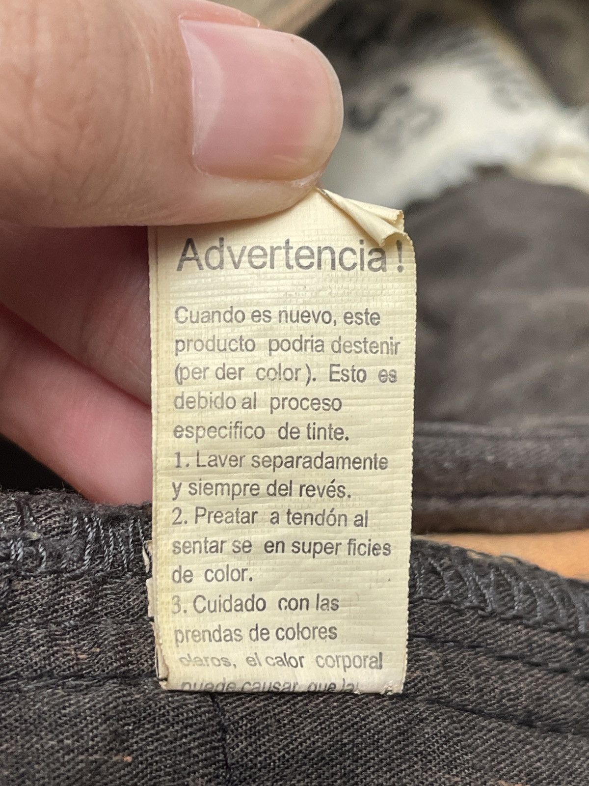 If Six Was Nine Rare Design Vintage Japanese Brand CPS Jeans 1990s Size US 30 / EU 46 - 10 Thumbnail