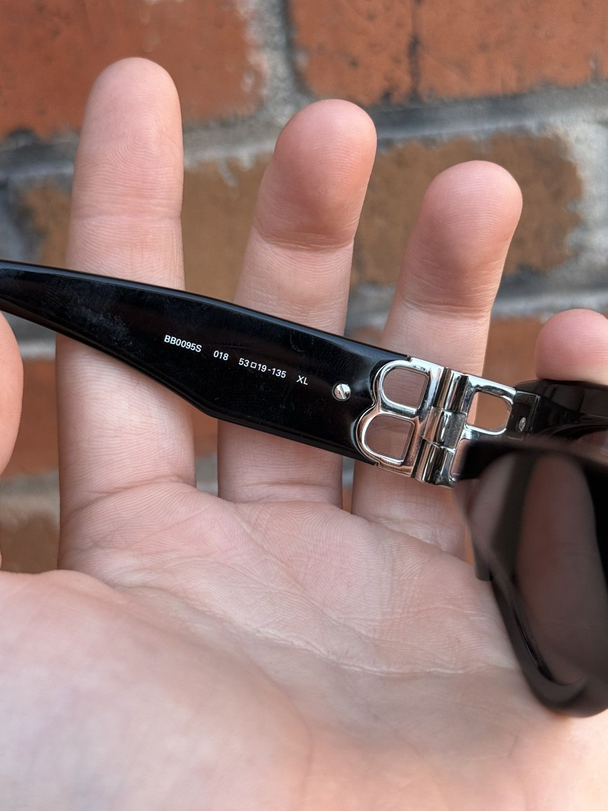 Balenciaga Balenciaga Double B Sunglasses Size ONE SIZE - 5 Thumbnail
