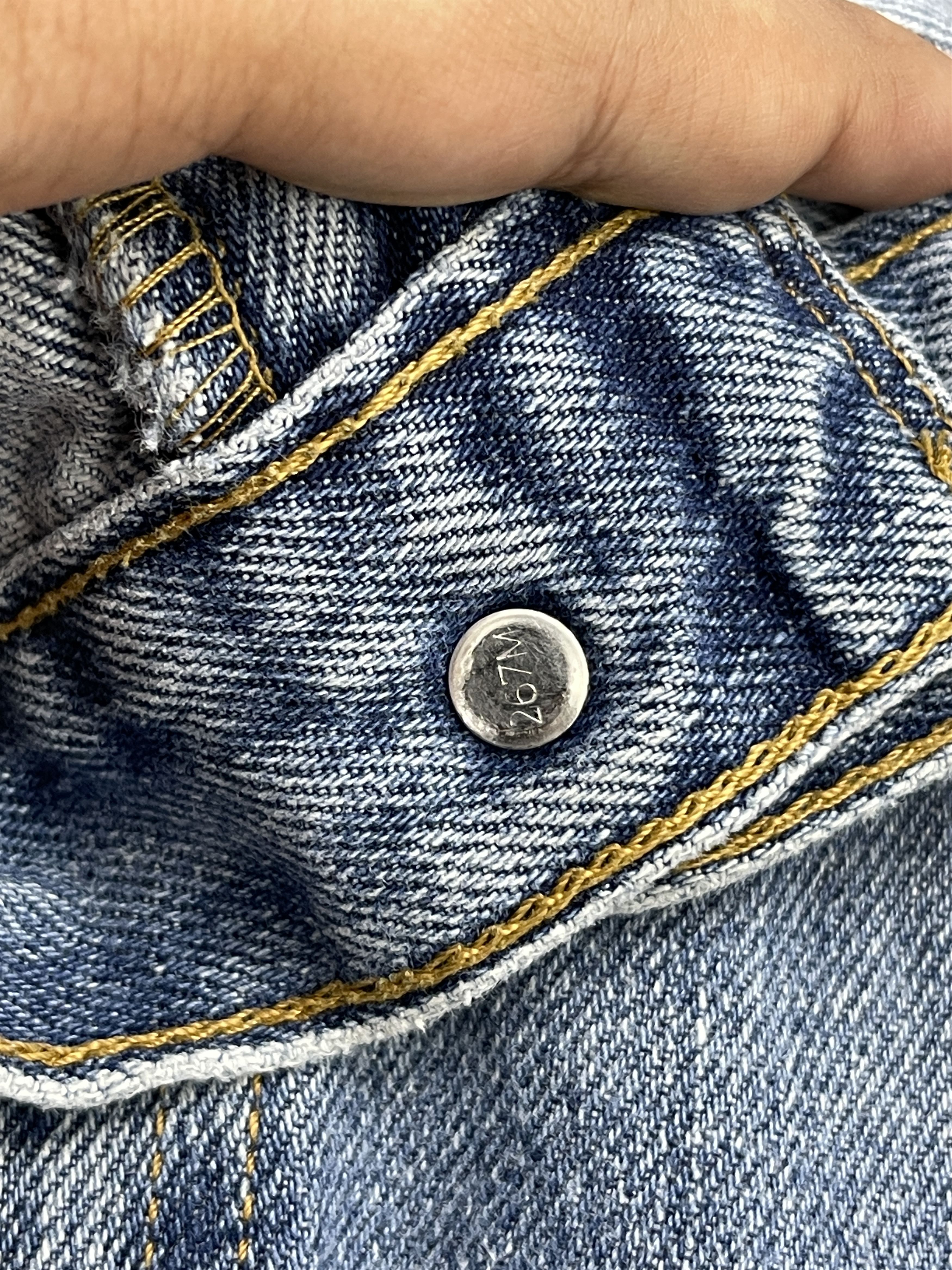 Levi's Vintage Levis 550 Relaxed Fit Faded Blue Jeans DP2578 Size US 32 / EU 48 - 12 Thumbnail