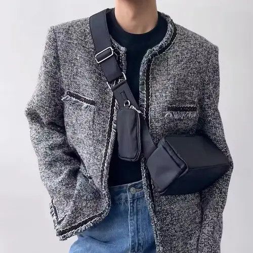 Designer Fashion y2k square side bag belt bag shoulder bag Size ONE SIZE - 1 Thumbnail