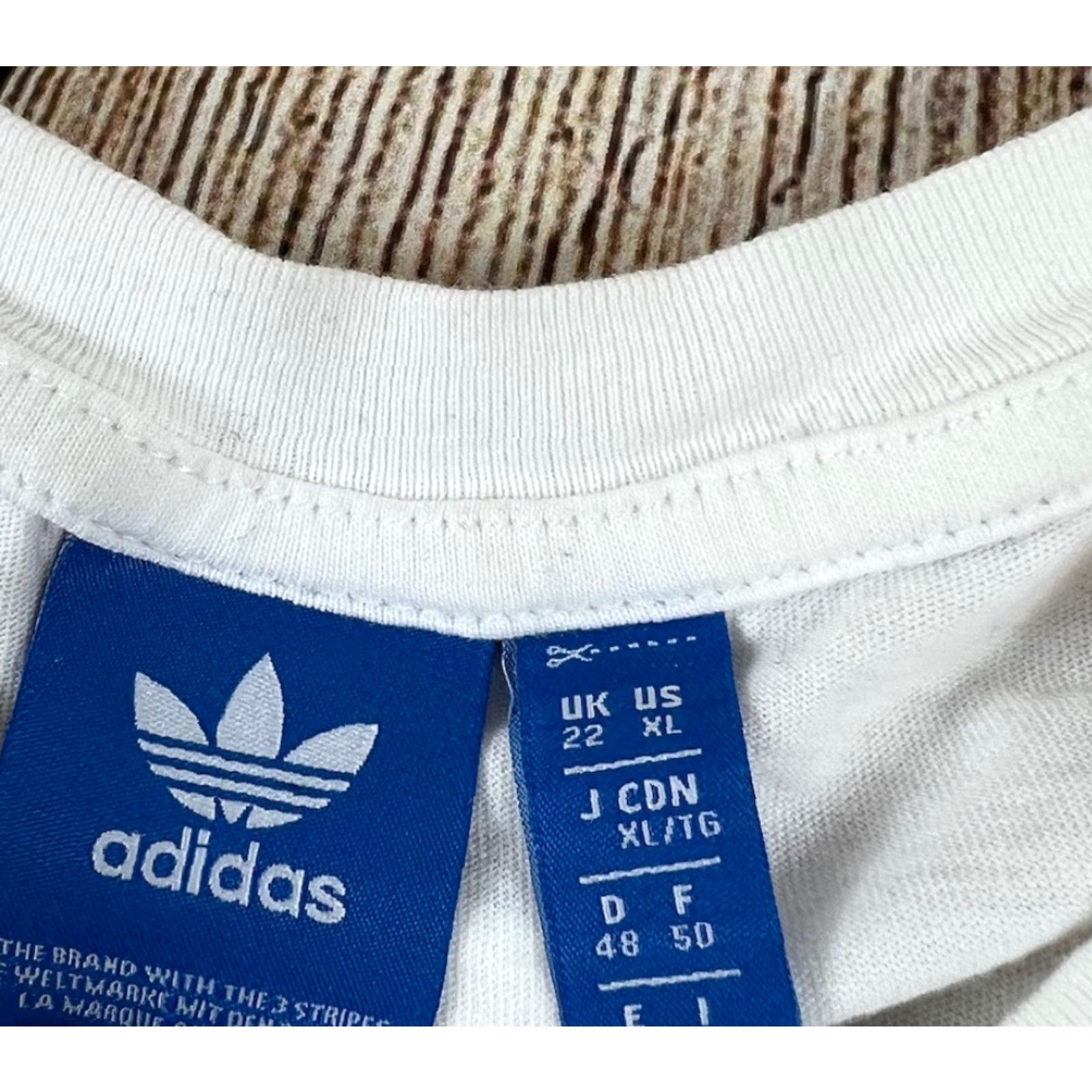 Adidas Adidas The All Sports People White T Shirt XL Men White Sports Eyes Graphic Shirt Size US XL / EU 56 / 4 - 5 Thumbnail